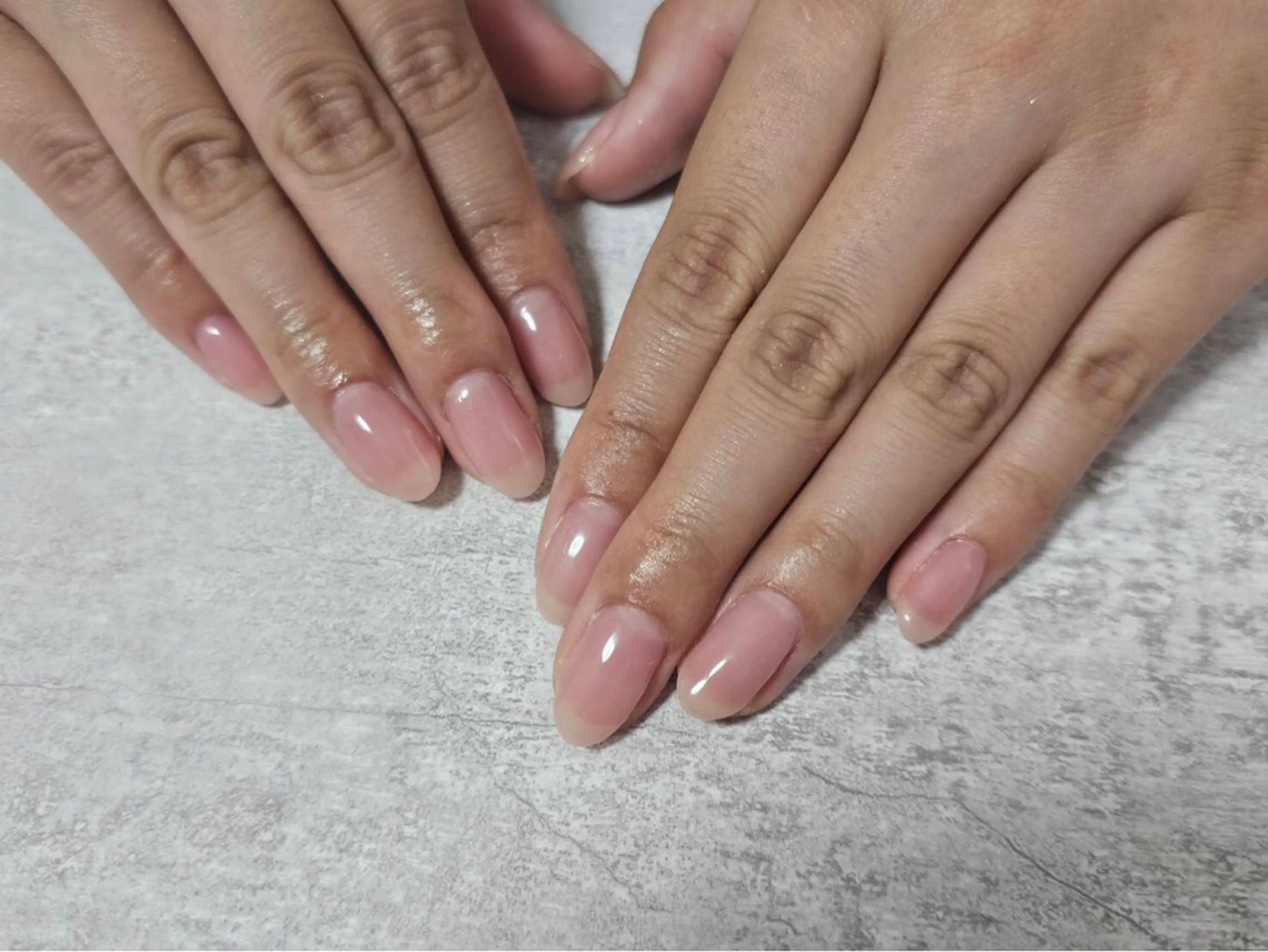 ネイル オーロラネイル フットネイル フレンチネイル ジェルネイル ハート ハンドネイル Mogu nail 二子玉川のネイルデザイン