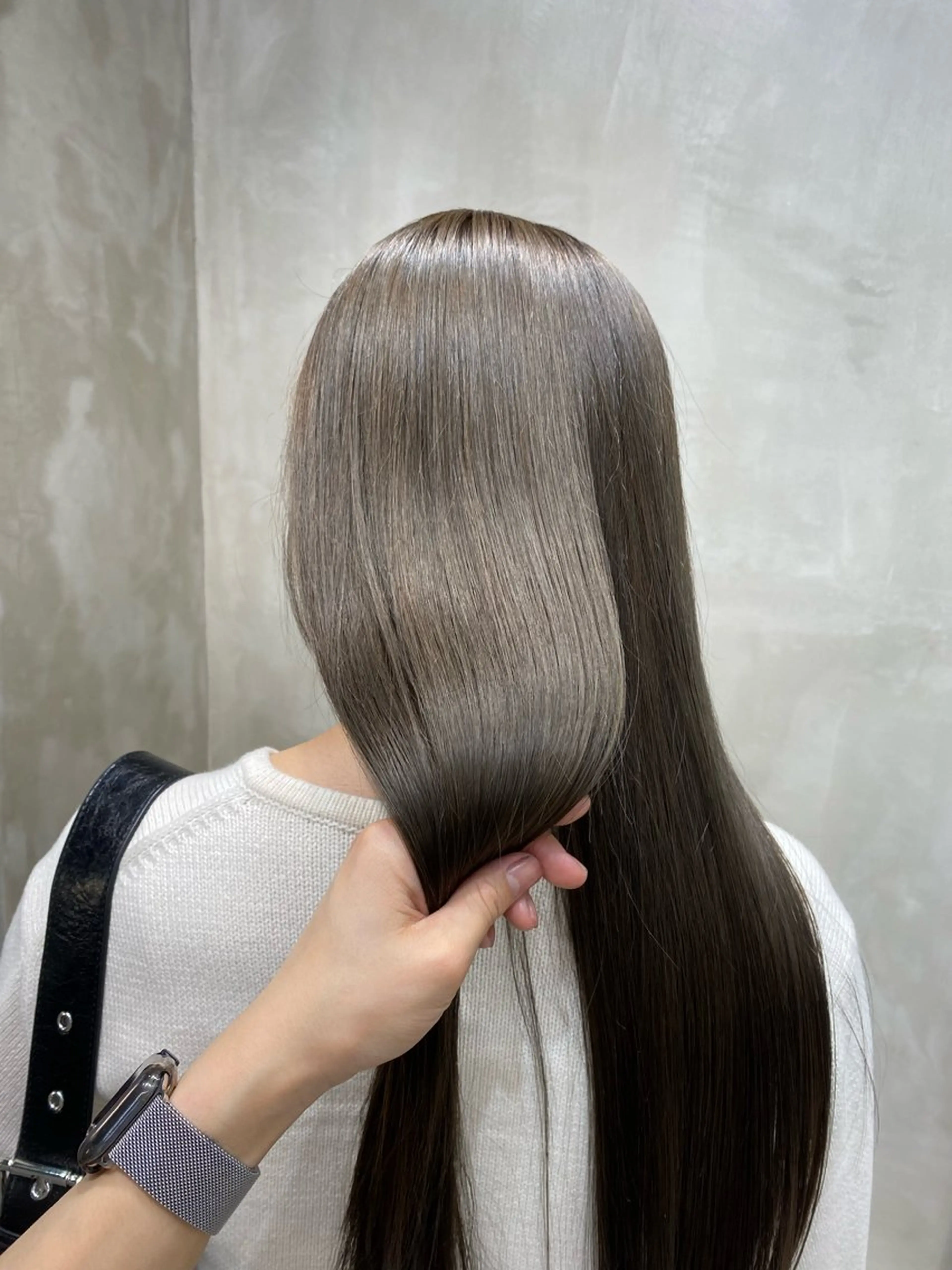 セミロング カラー ブラウンカラー 透明感カラー ヘアカラー トリートメント 🍈yurina 福岡/パーマ🍈のヘアスタイル