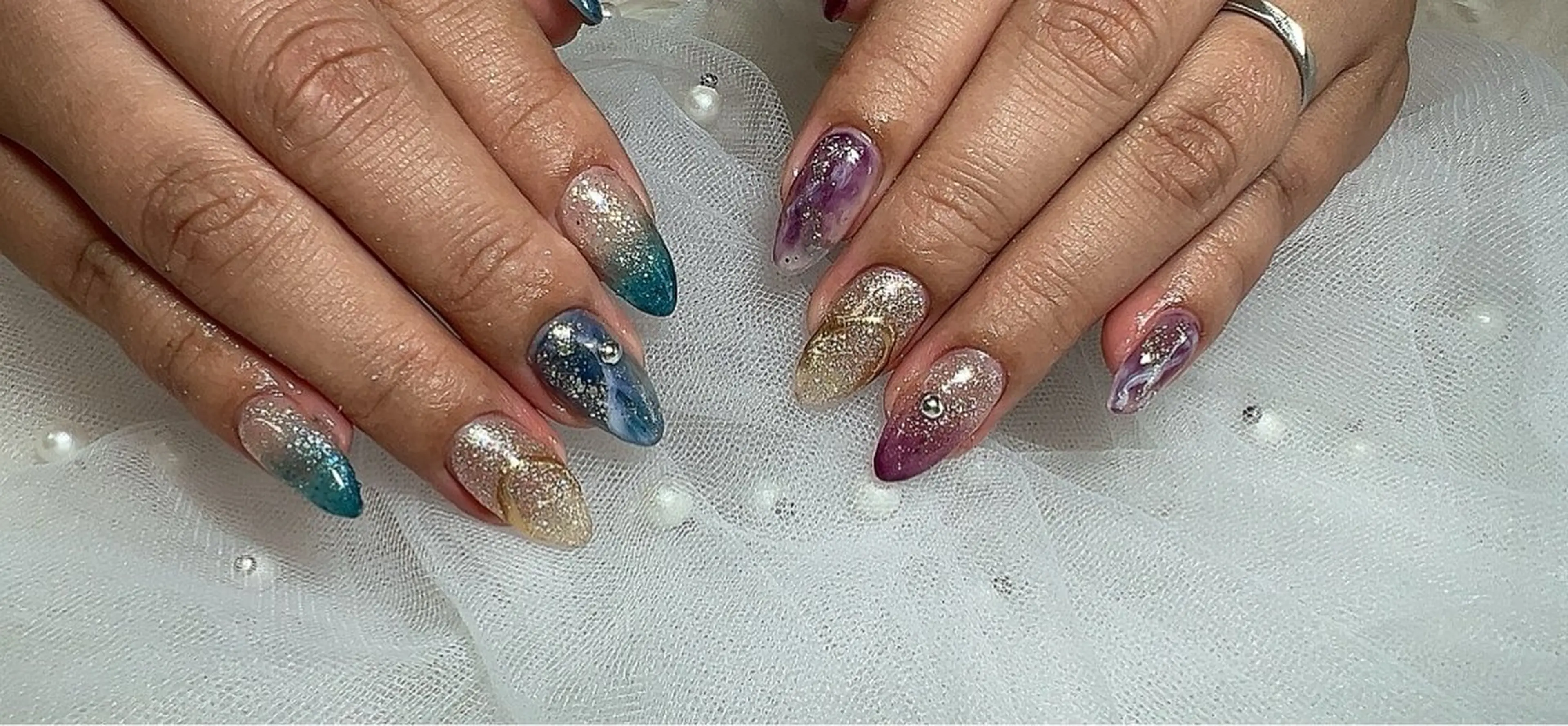 ネイル ニュアンスネイル Ruana Nailのネイルデザイン