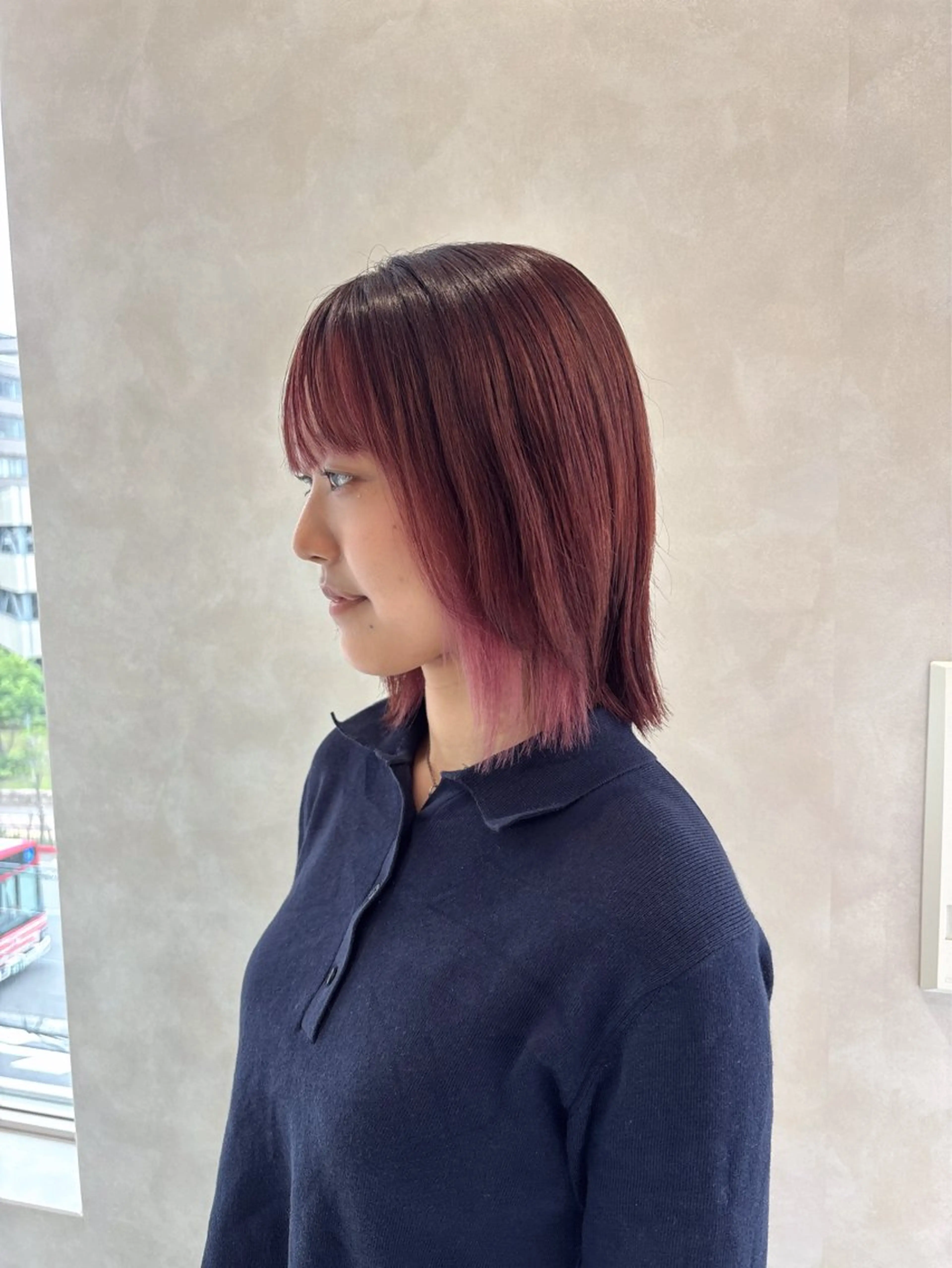 ミディアム ❤️🐩* AKANE*🐩❤️のヘアスタイル