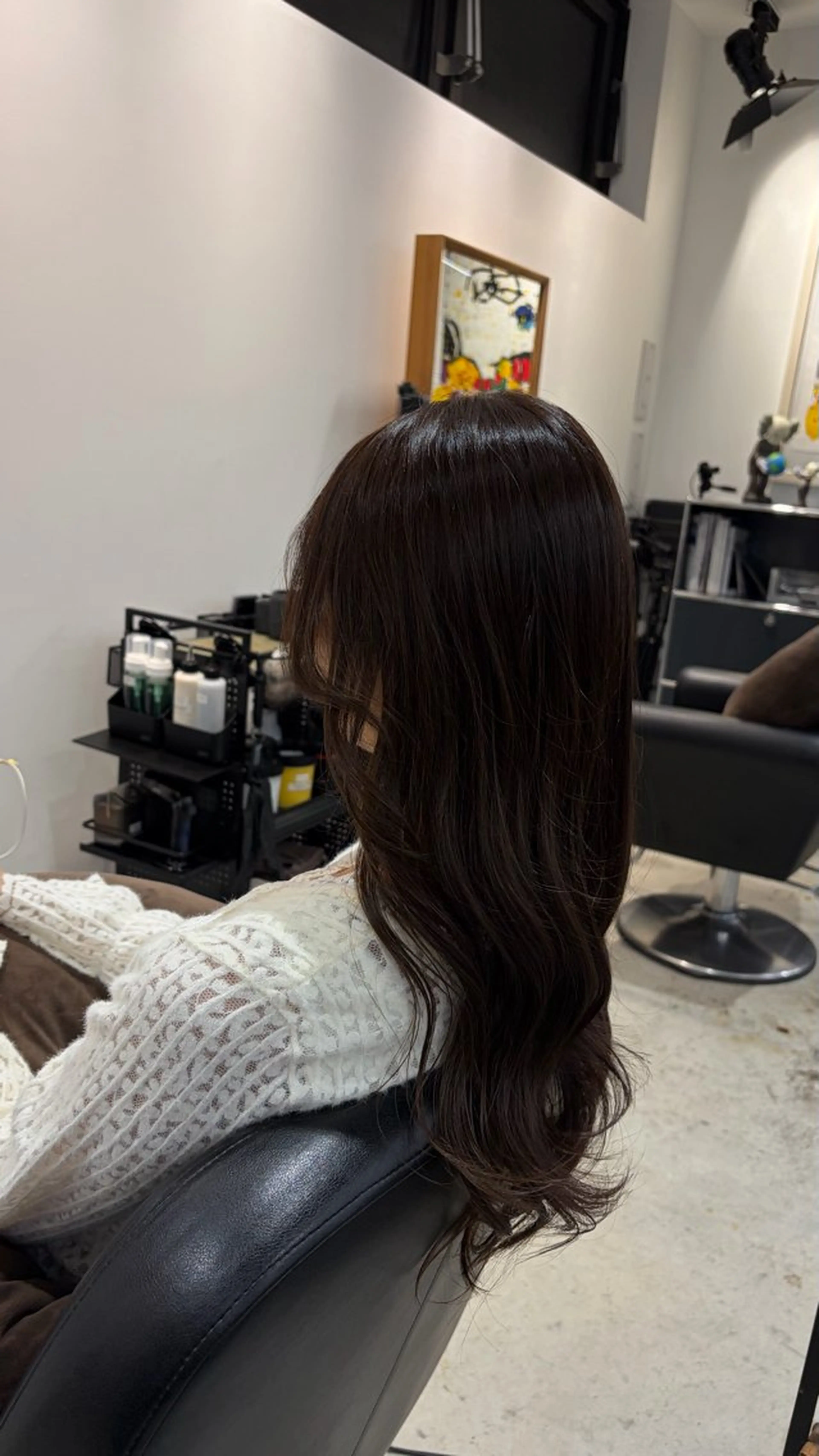 ロング カラー ブラウンカラー ヘアカラー sopi  by invitation所属・ここね/透明感 カラー/ナチュラルのヘアスタイル