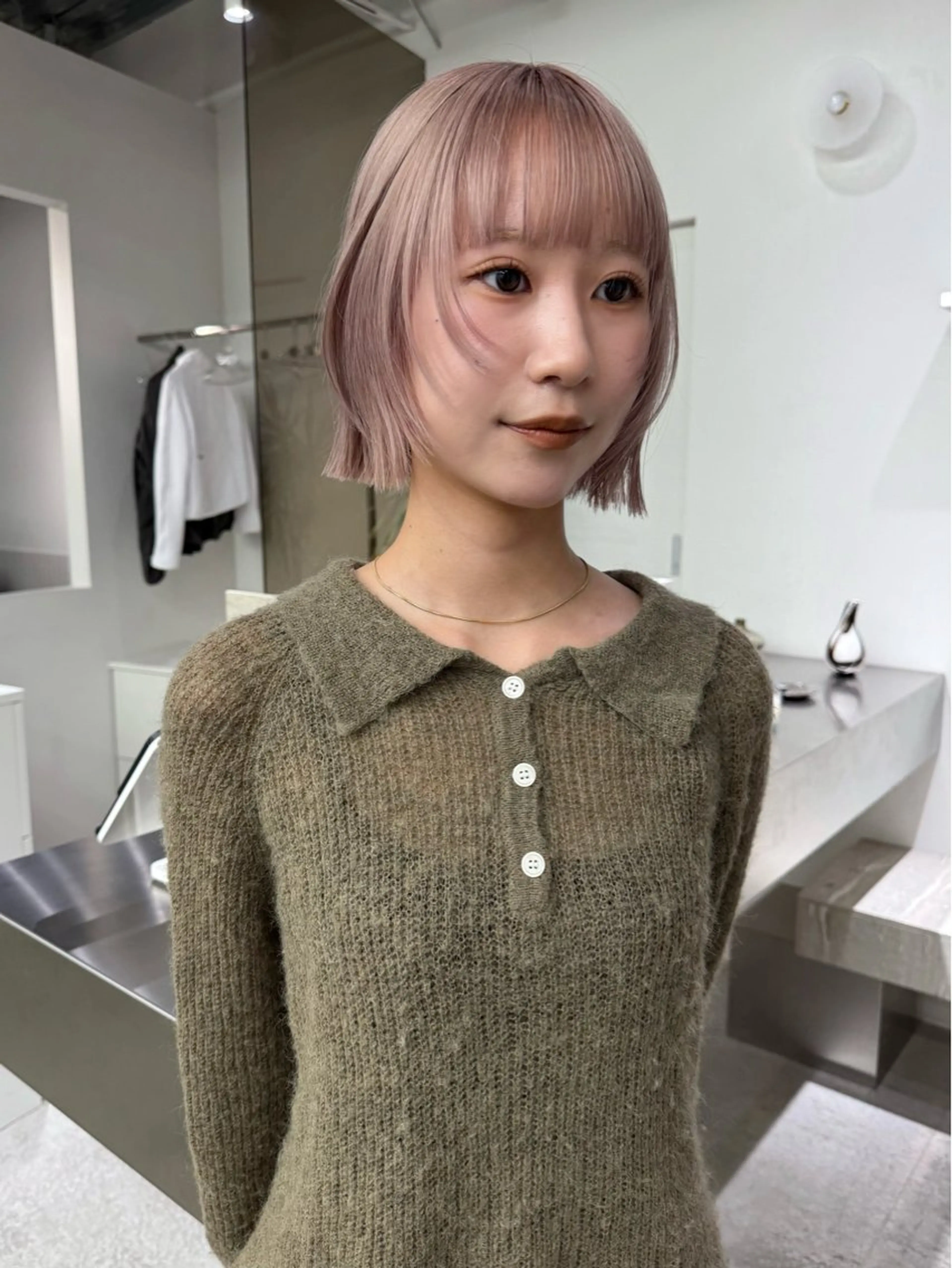 カラー ブリーチ ヘアカラー stén /  Runa☾のヘアスタイル