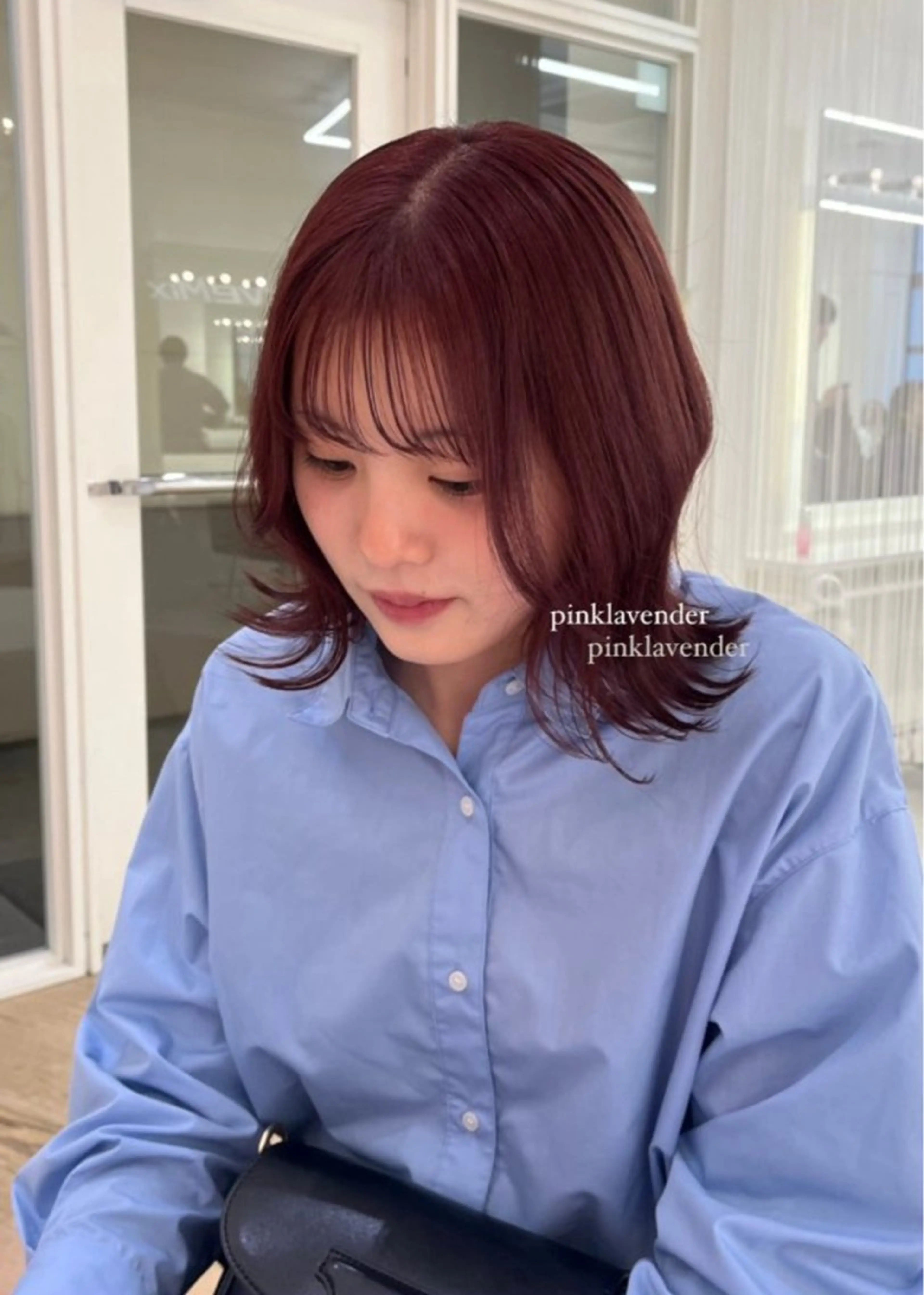 ミディアム カラー ヘアカラー ParveMix ♡白神みやびのヘアスタイル