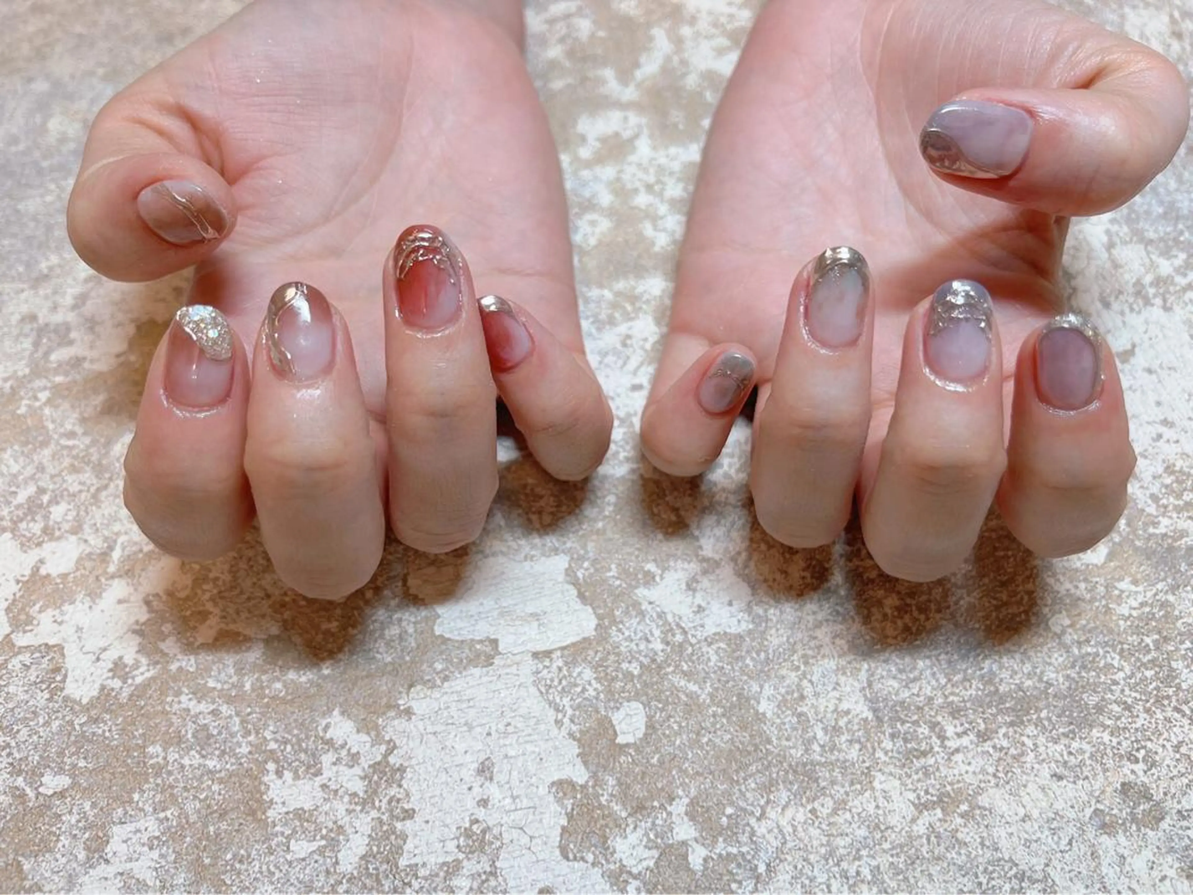 ネイル ハンドネイル LOVE NAIL 💕Sonoのネイルデザイン