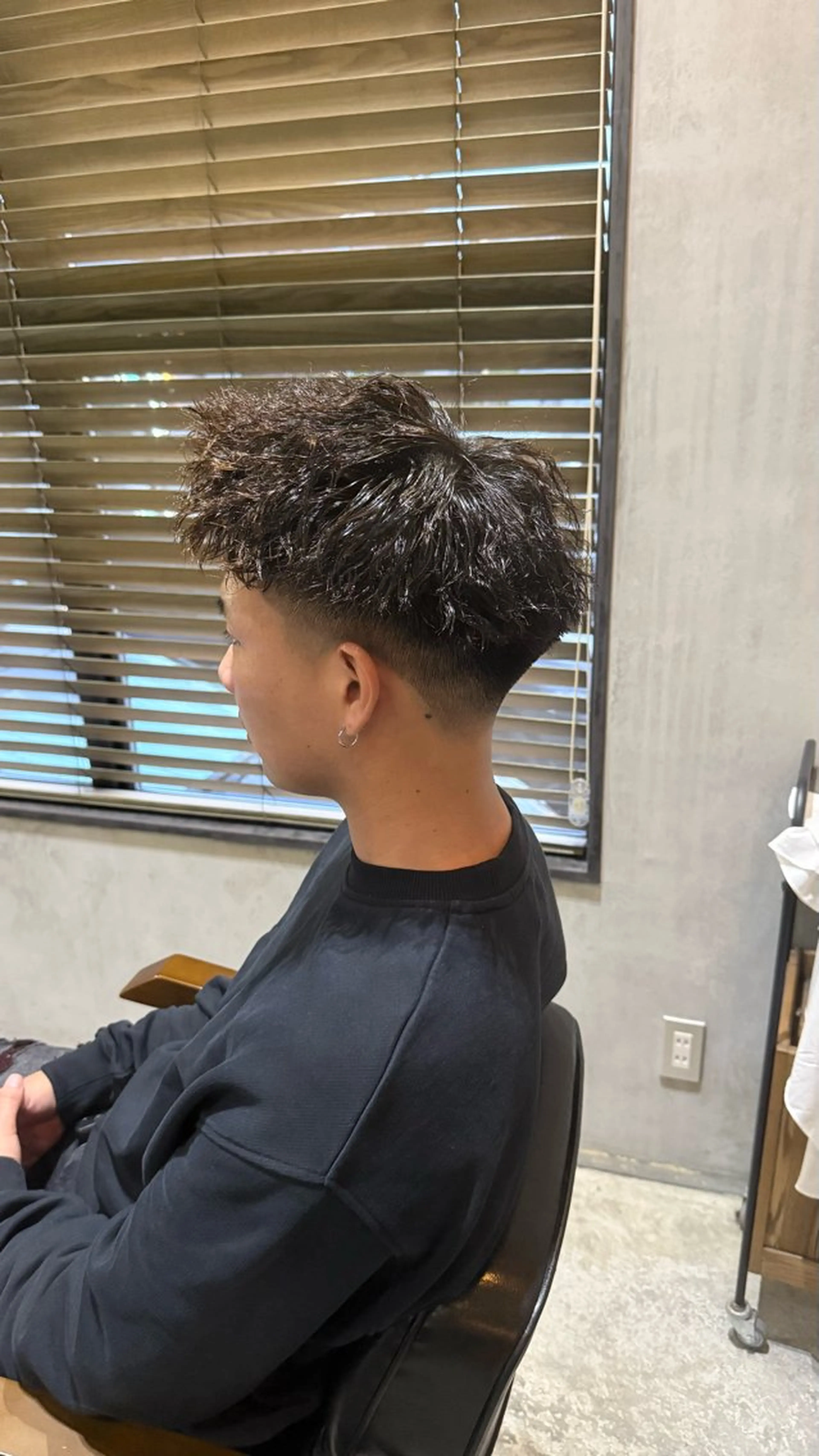 パーマ メンズ Bernie boyのヘアスタイル