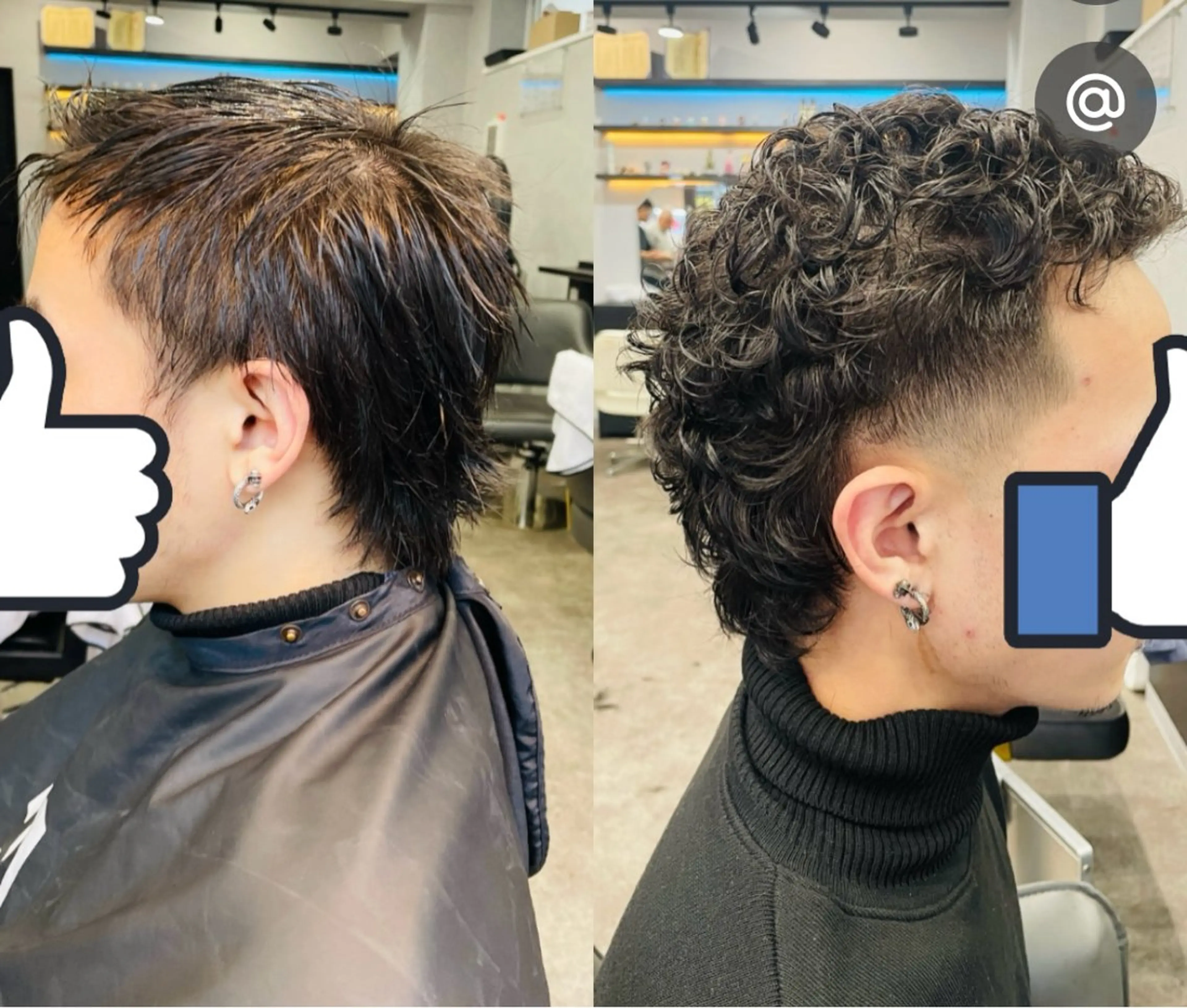 ショート パーマ 高田馬場 ariのヘアスタイル
