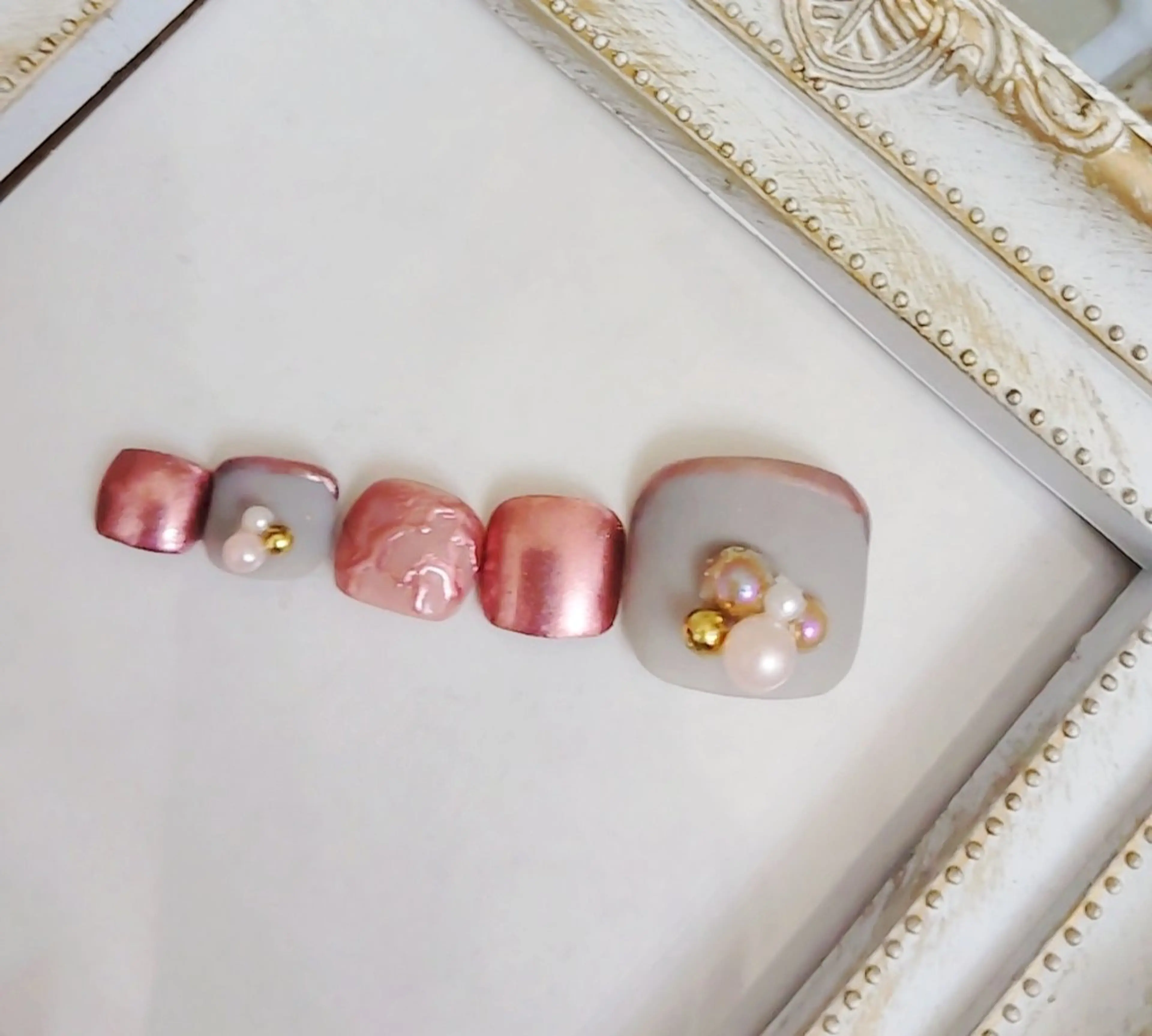 ネイル フットネイル Jewel SecretBaseのネイルデザイン