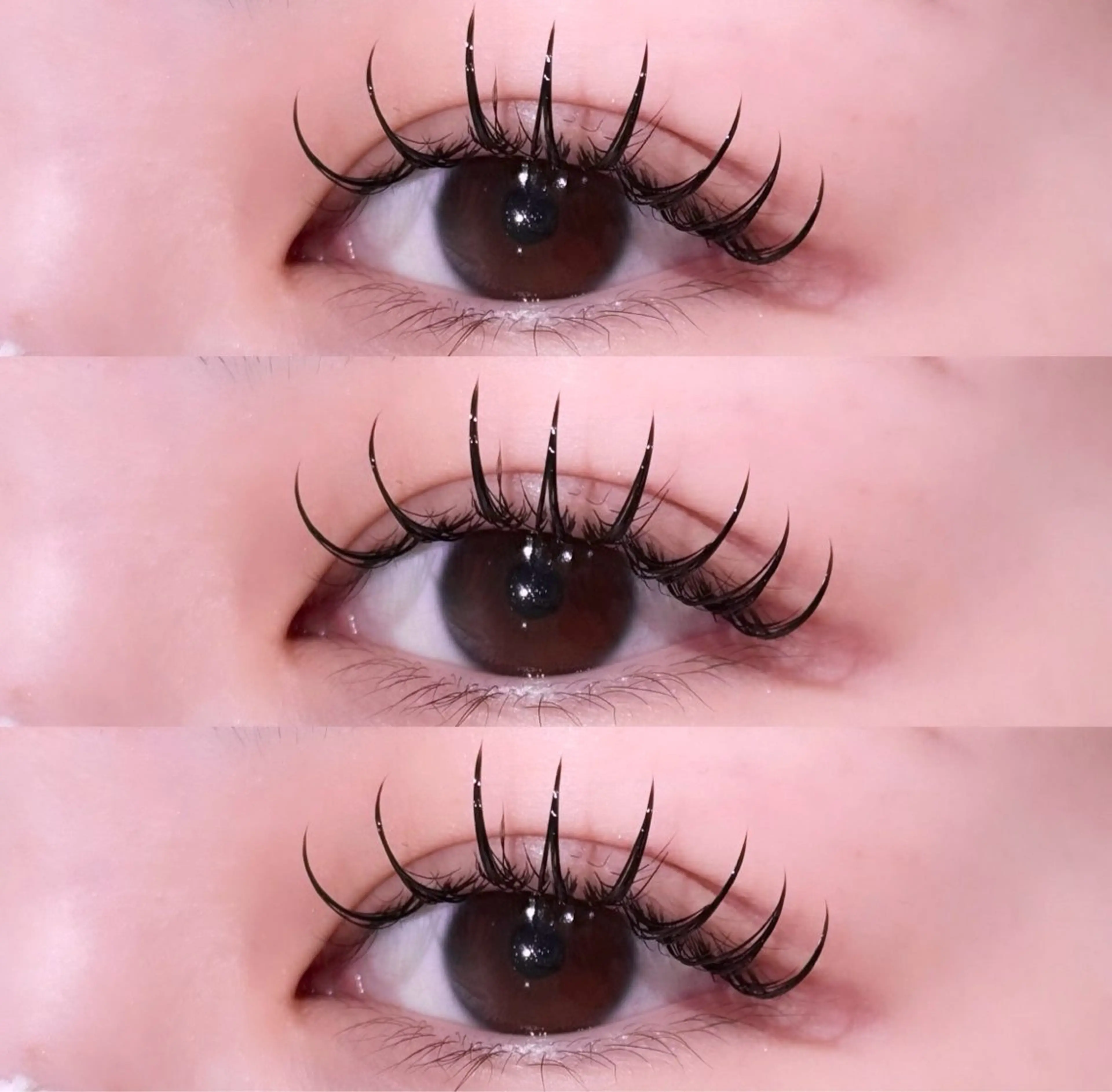 マツエク・マツパ 𝐥𝐚𝐲𝐞𝐫 韓⛓️ ブリーチのヘアスタイル