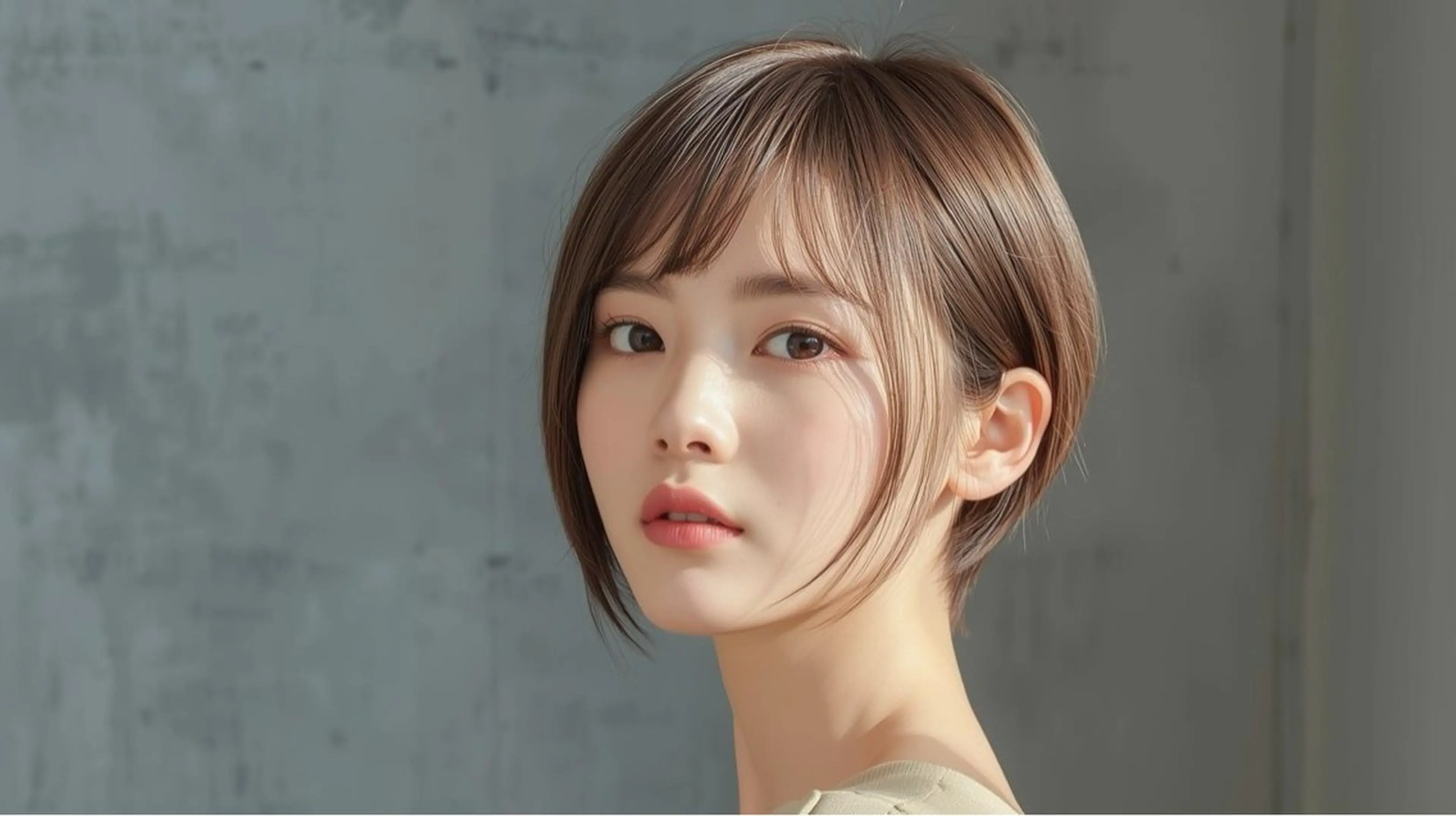 ショート 韓国風ヘア ショートヘア トリートメント TMJ所属・拓麿✂︎/ショート 専門×透明感カラーのヘアスタイル