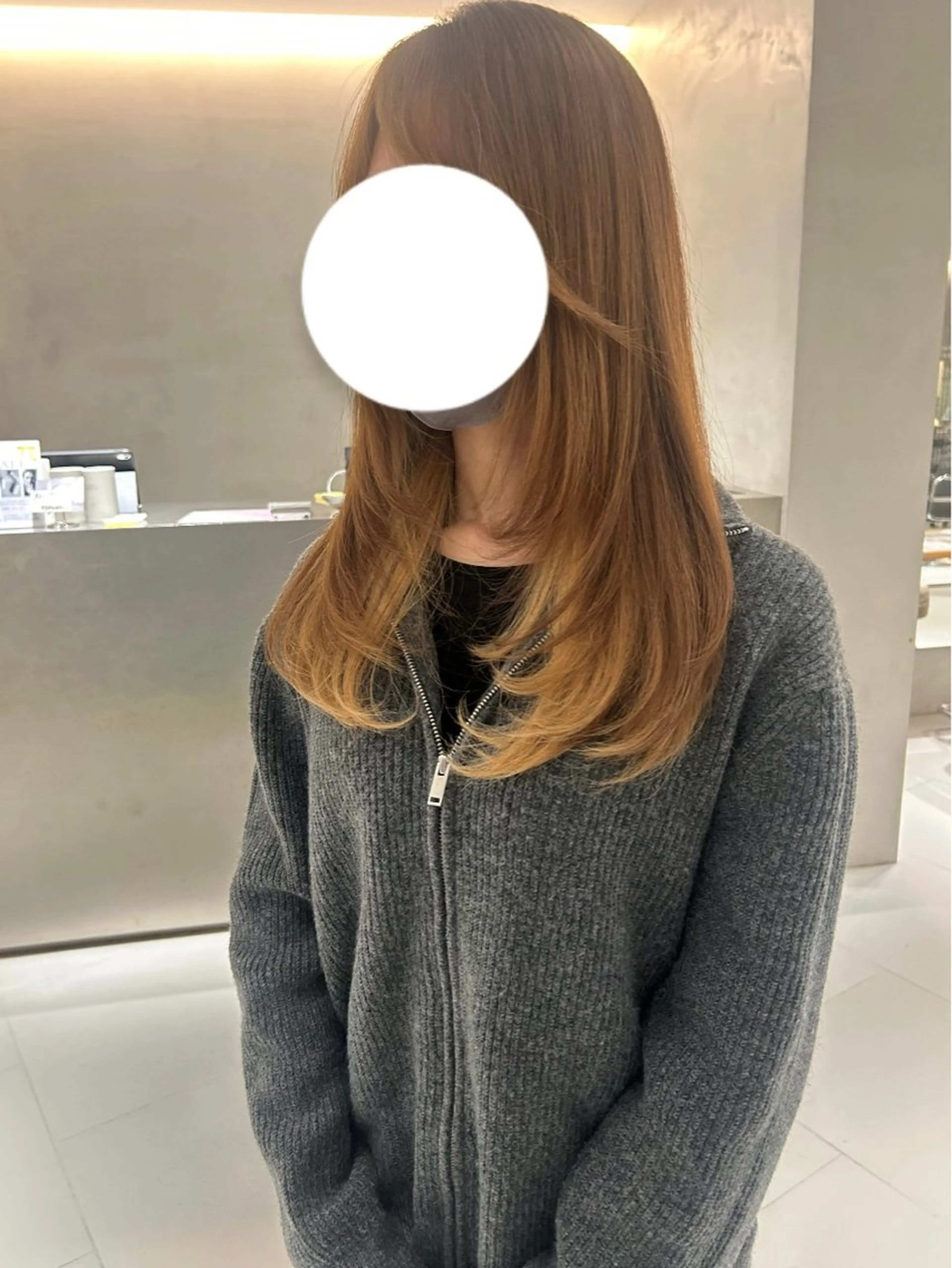 ミディアム こばやし にな 🦖⋆͛のヘアスタイル