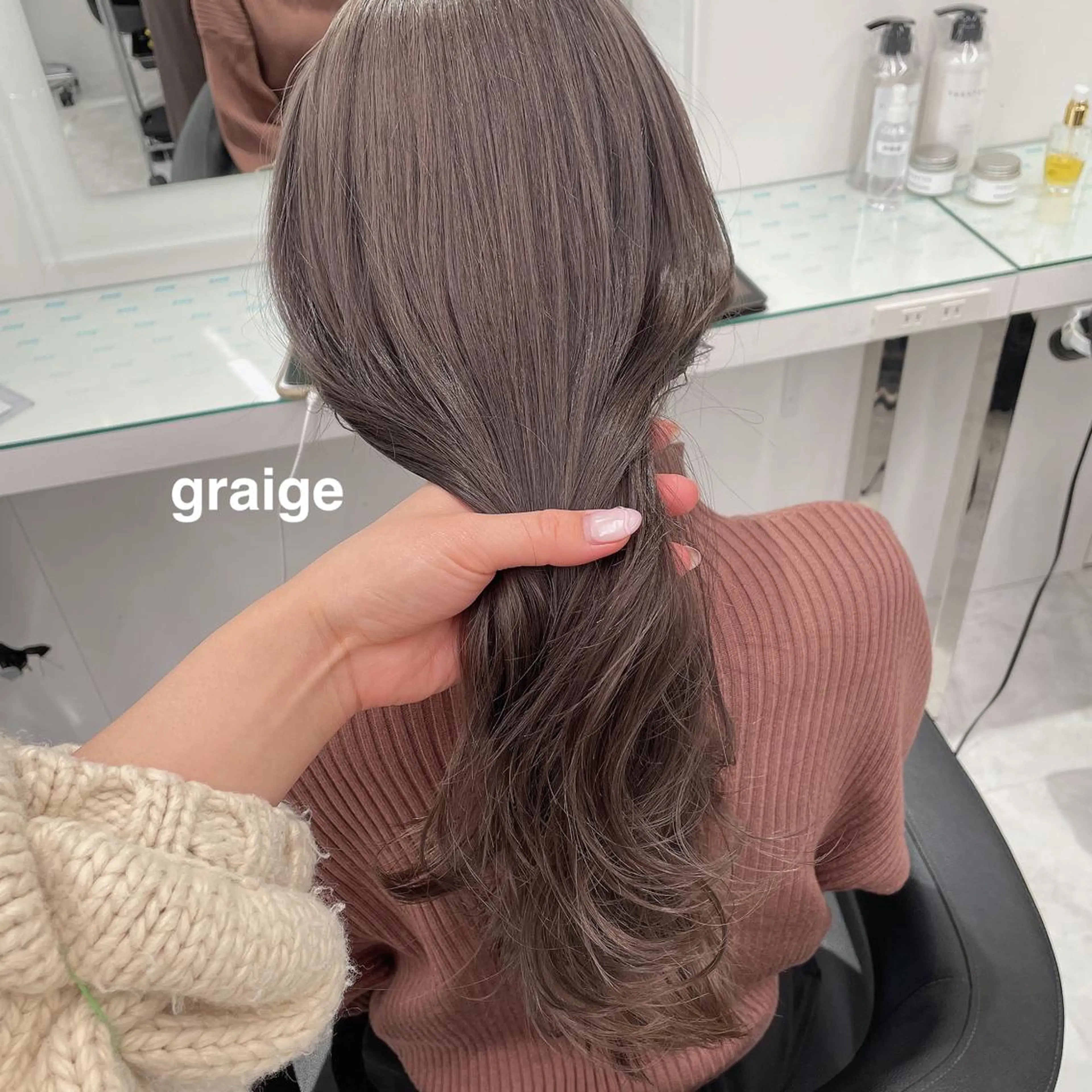 ロング カラー ヘアカラー トリートメント 💗🤍透明感カラー 🤍💗kanonのヘアスタイル