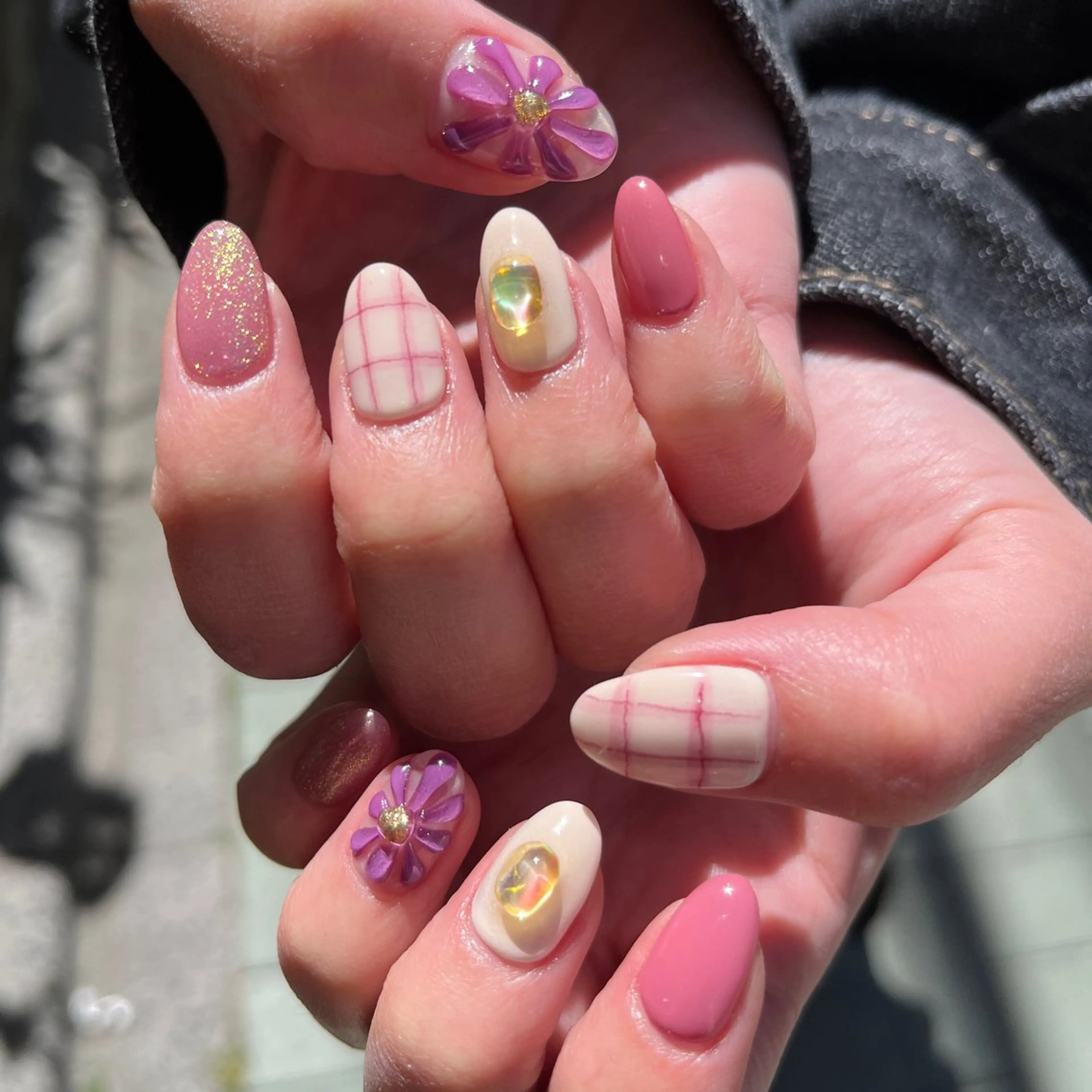 ネイル アートネイル クリアネイル ぷっくりネイル その他(ネイル) Aina北千住西口店 井田のネイルデザイン