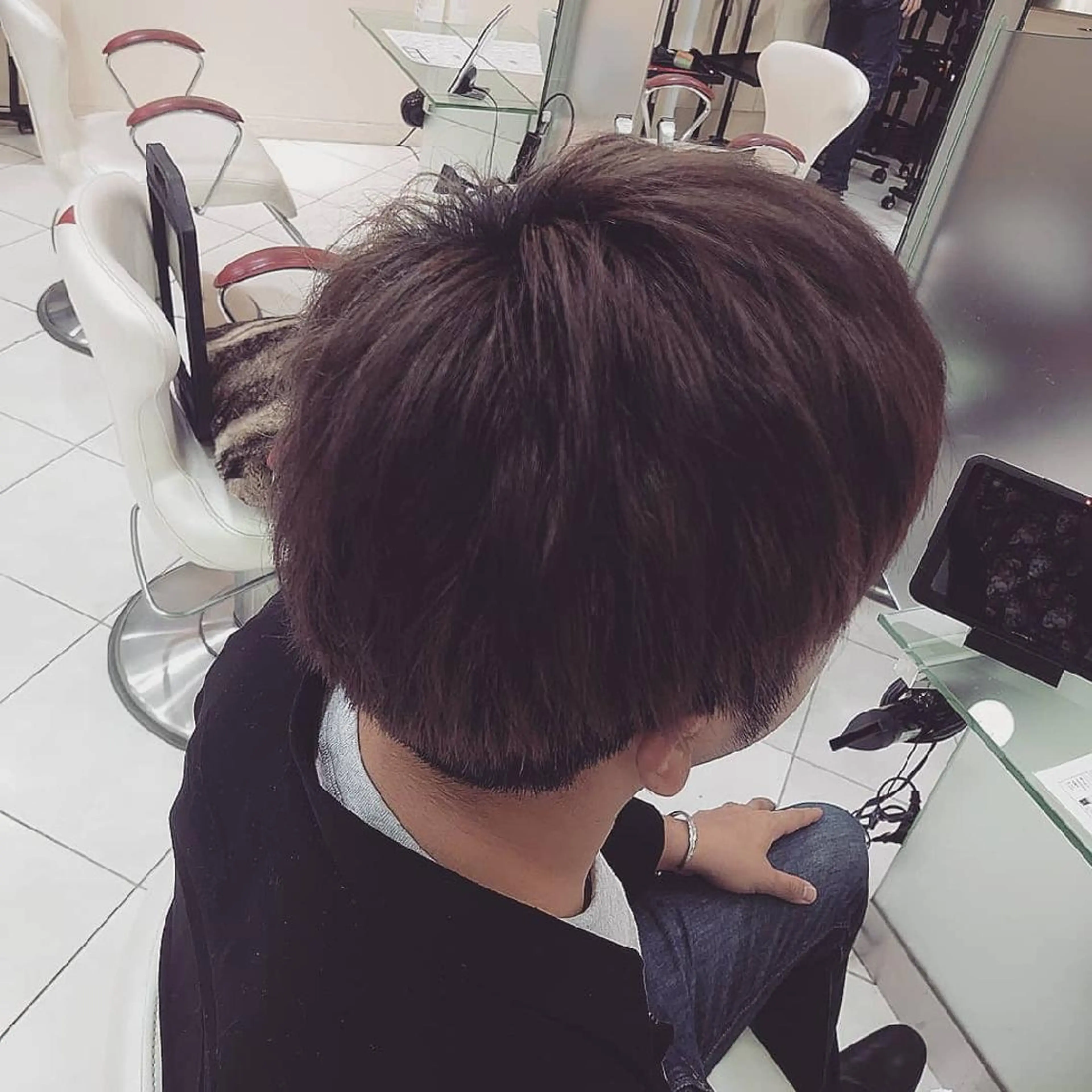 ショート カラー メンズ カット ヘアカラー トリートメント ヘッドスパ 🐺デザインウルフ / 一ノ瀬 凌🐺のヘアスタイル