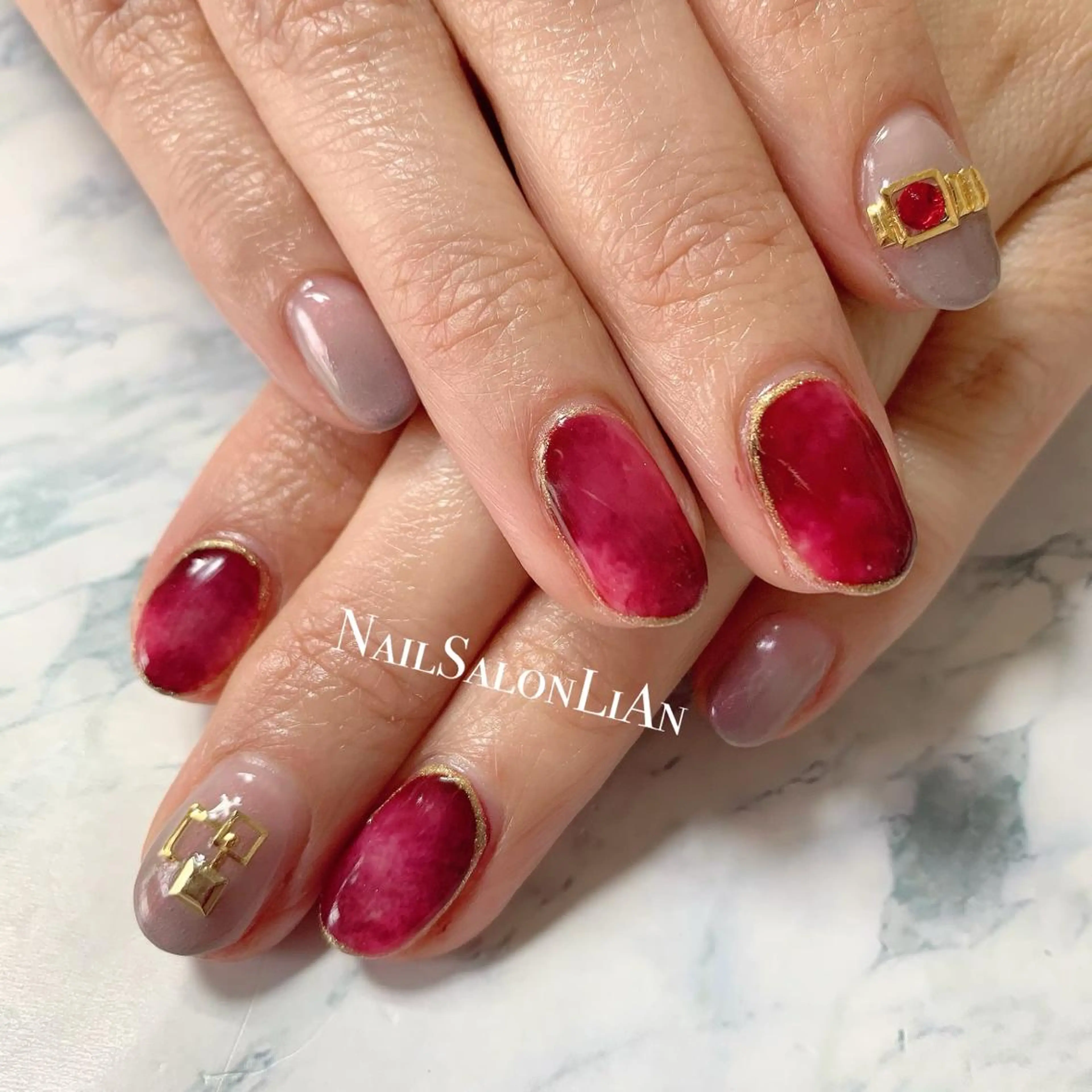 ネイル ハンドネイル NailSalon LiAnのネイルデザイン