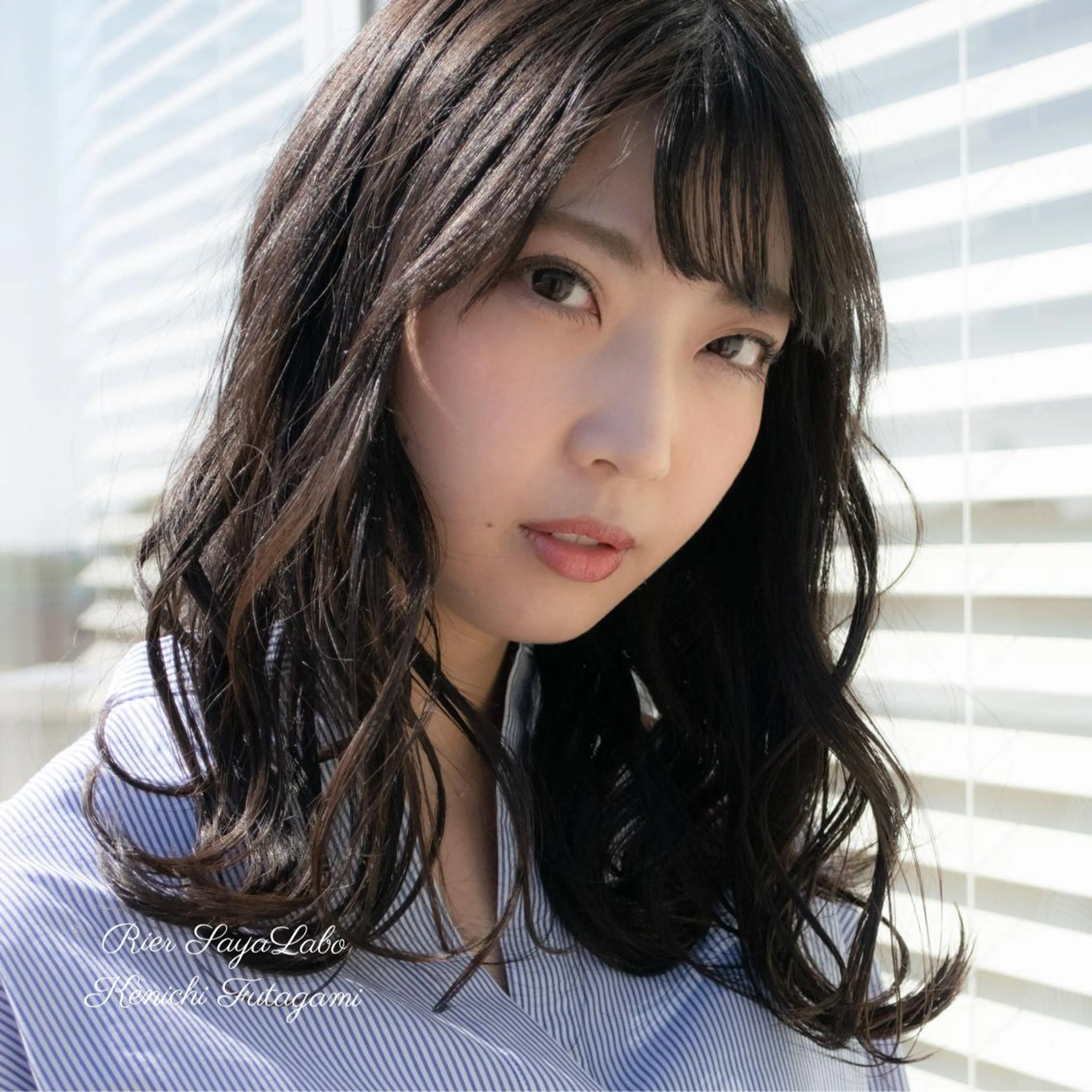 セミロング セミロングパーマ SAYA LABO所属・FUTAGAMI KENICHIのヘアスタイル