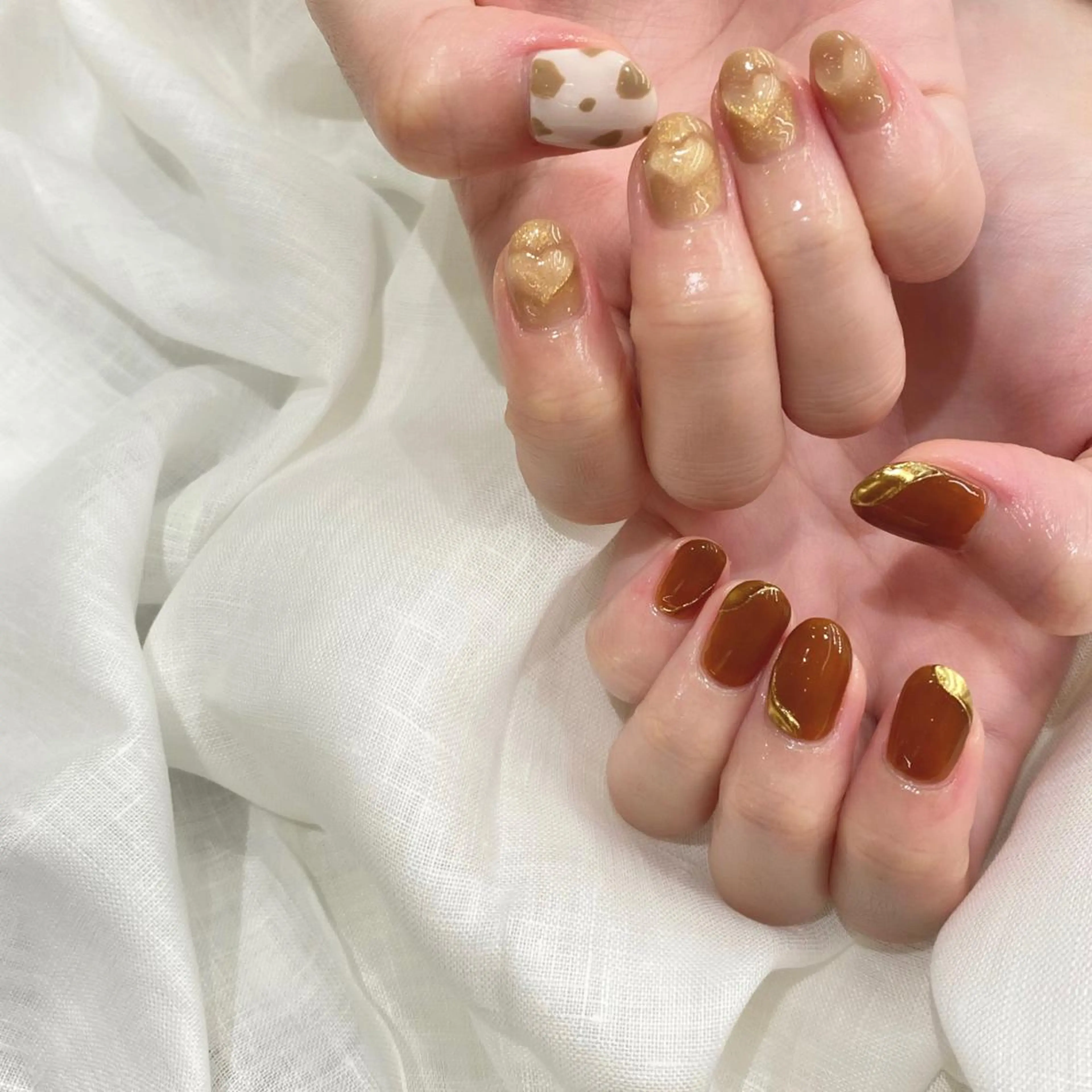 ネイル ハンドネイル Yuriko Omi パラジェル/渋谷のネイルデザイン