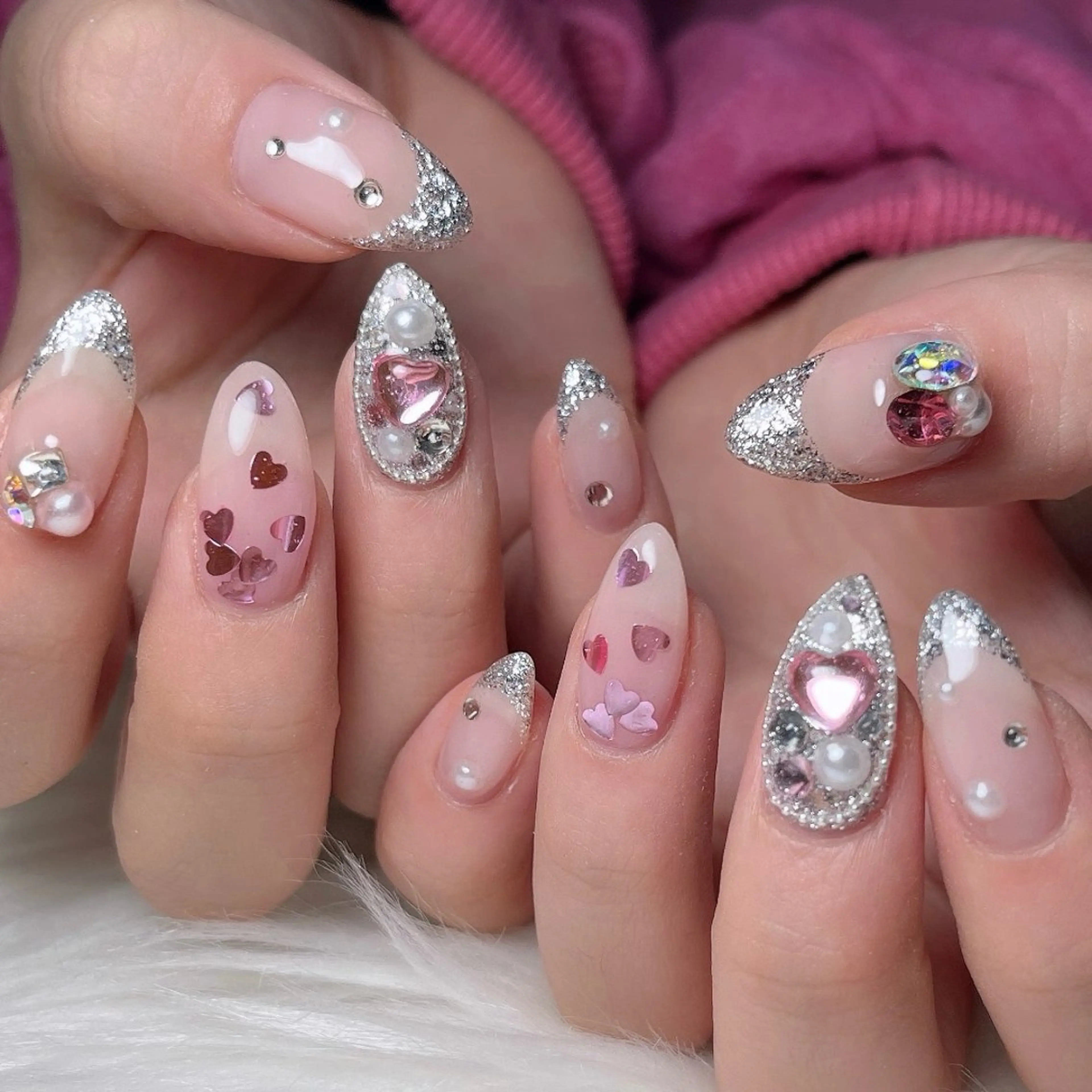 【迷ったら🫵🏼★】ボリュームおまかせネイル💍の写真