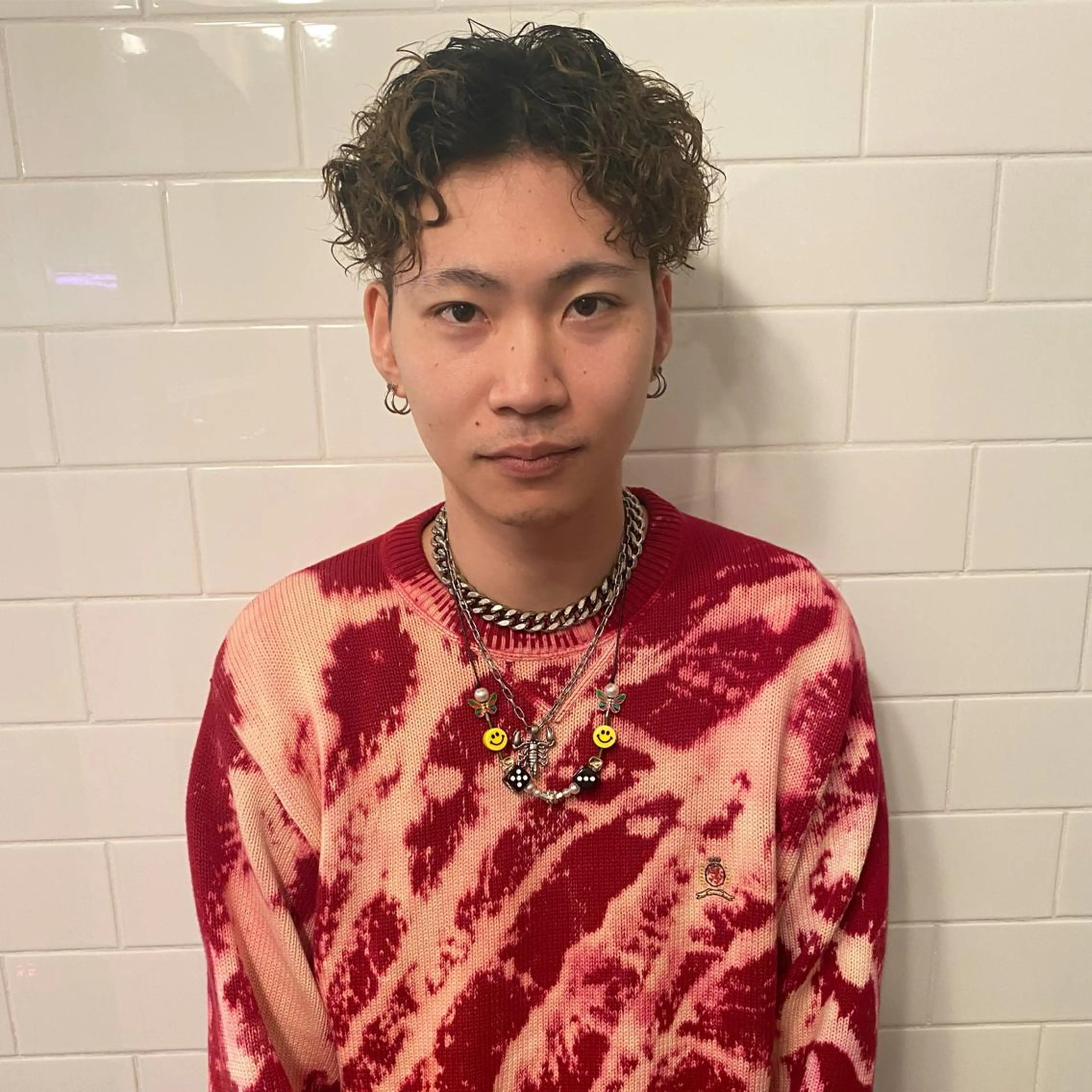 ショート カラー パーマ ヘアアレンジ メンズ キッズ ネイル マツエク・マツパ 中元 淳のヘアスタイル