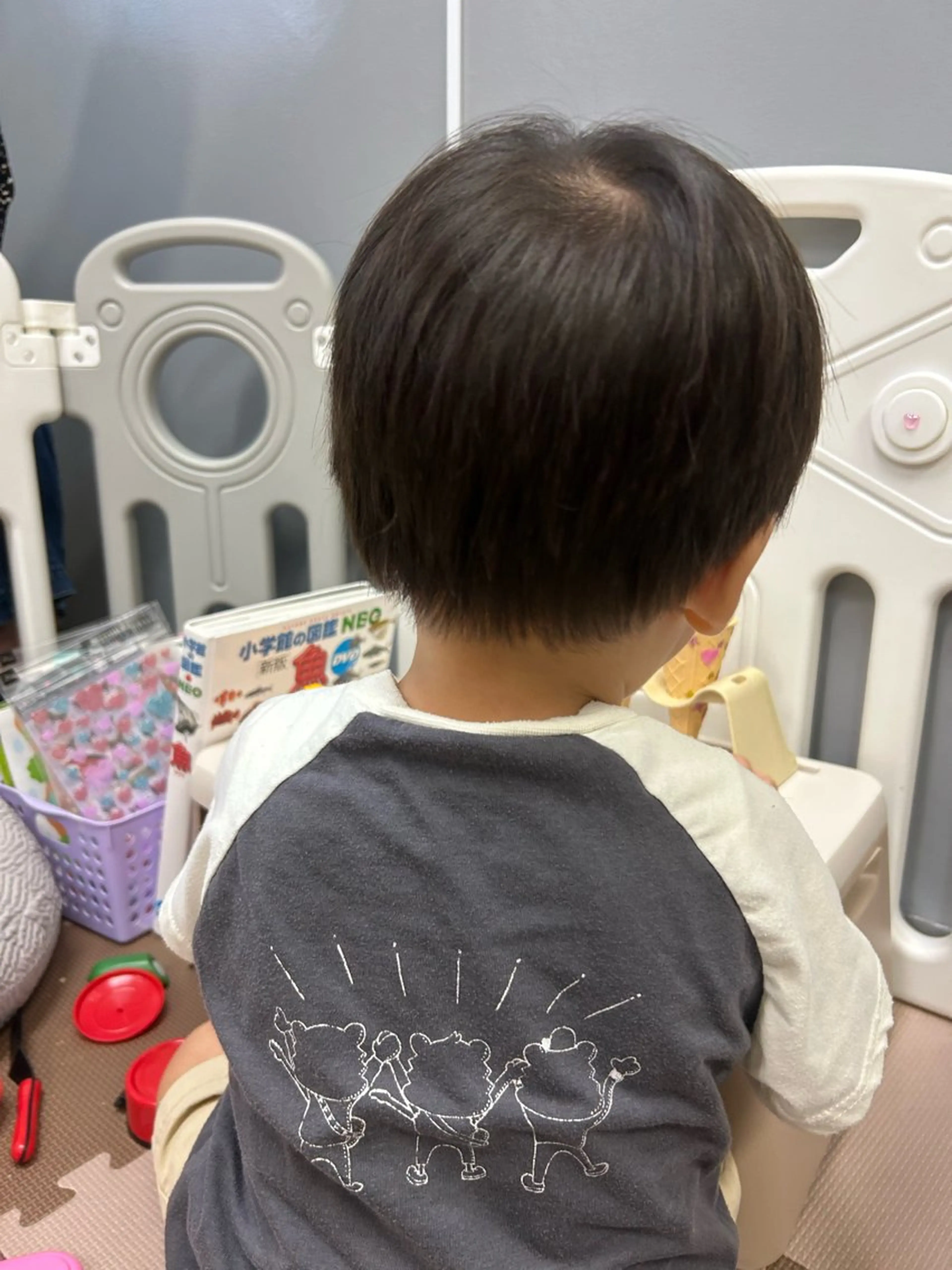 kidsカットの写真