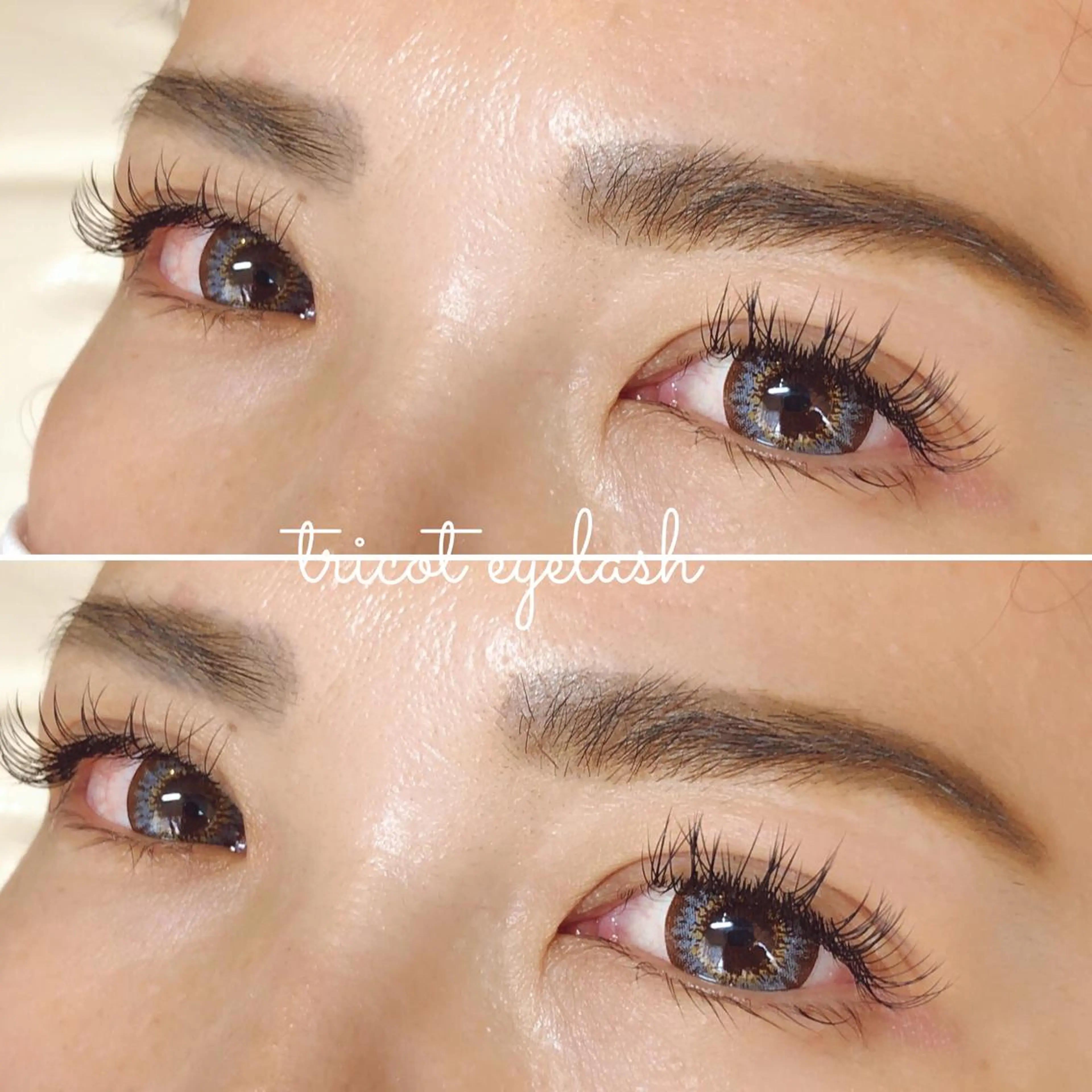 マツエク・マツパ CCカール Cカール フラットラッシュ tricot 藤元のマツエク・マツパデザイン