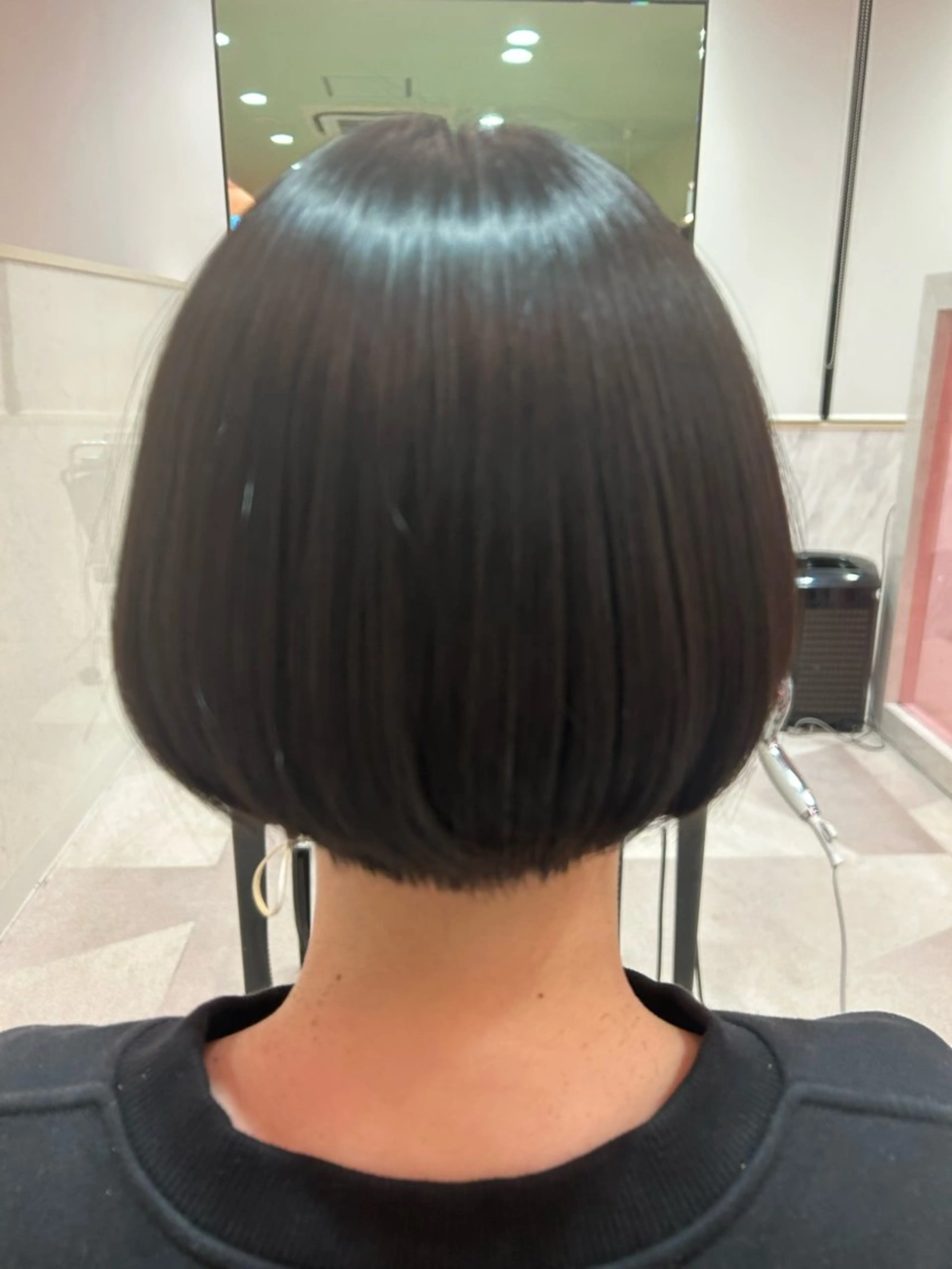 ショート 大山 莉奈のヘアスタイル