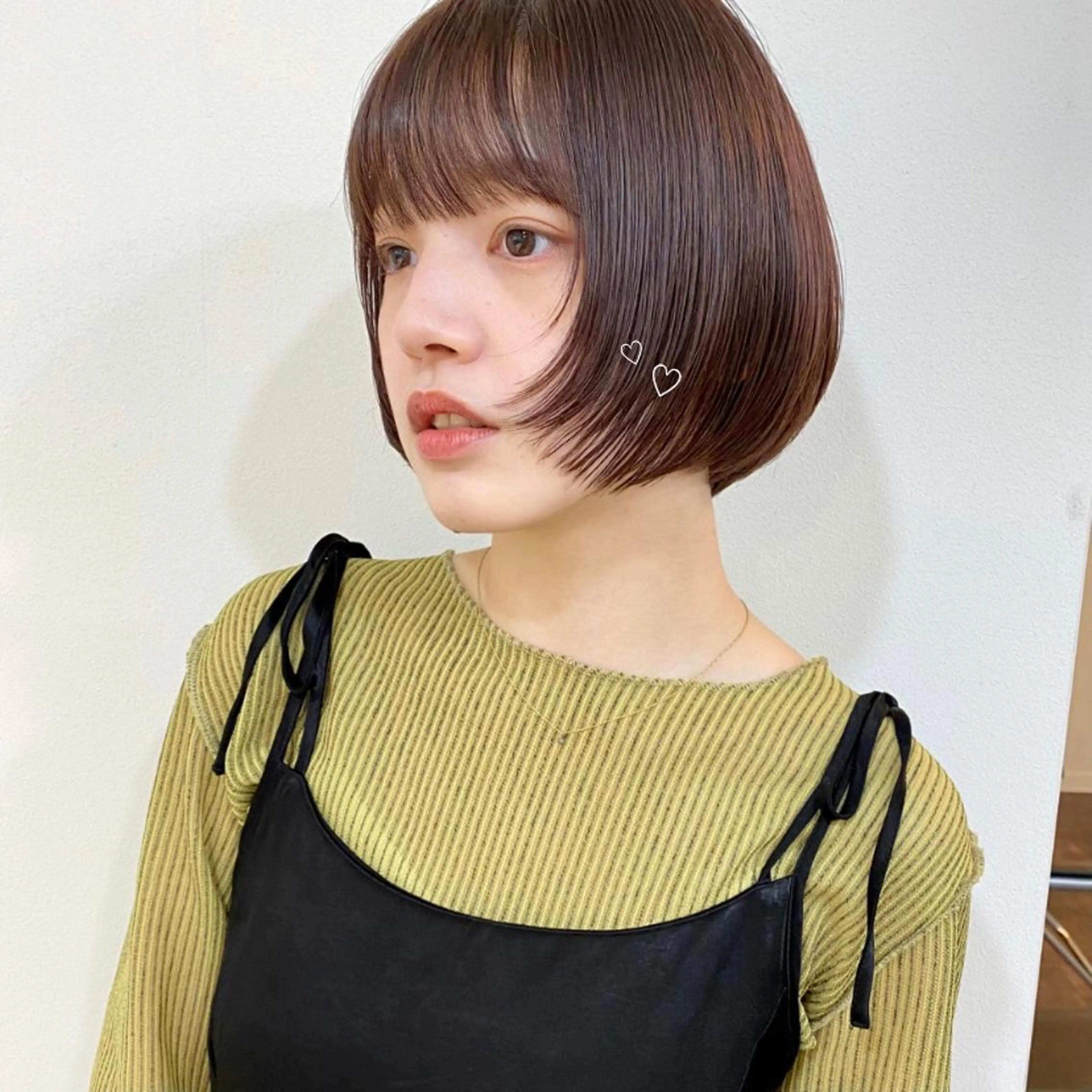 ショート ボブ ハイライト 髪質改善 ショートヘア mai 🎀 / 梅田美容室のヘアスタイル