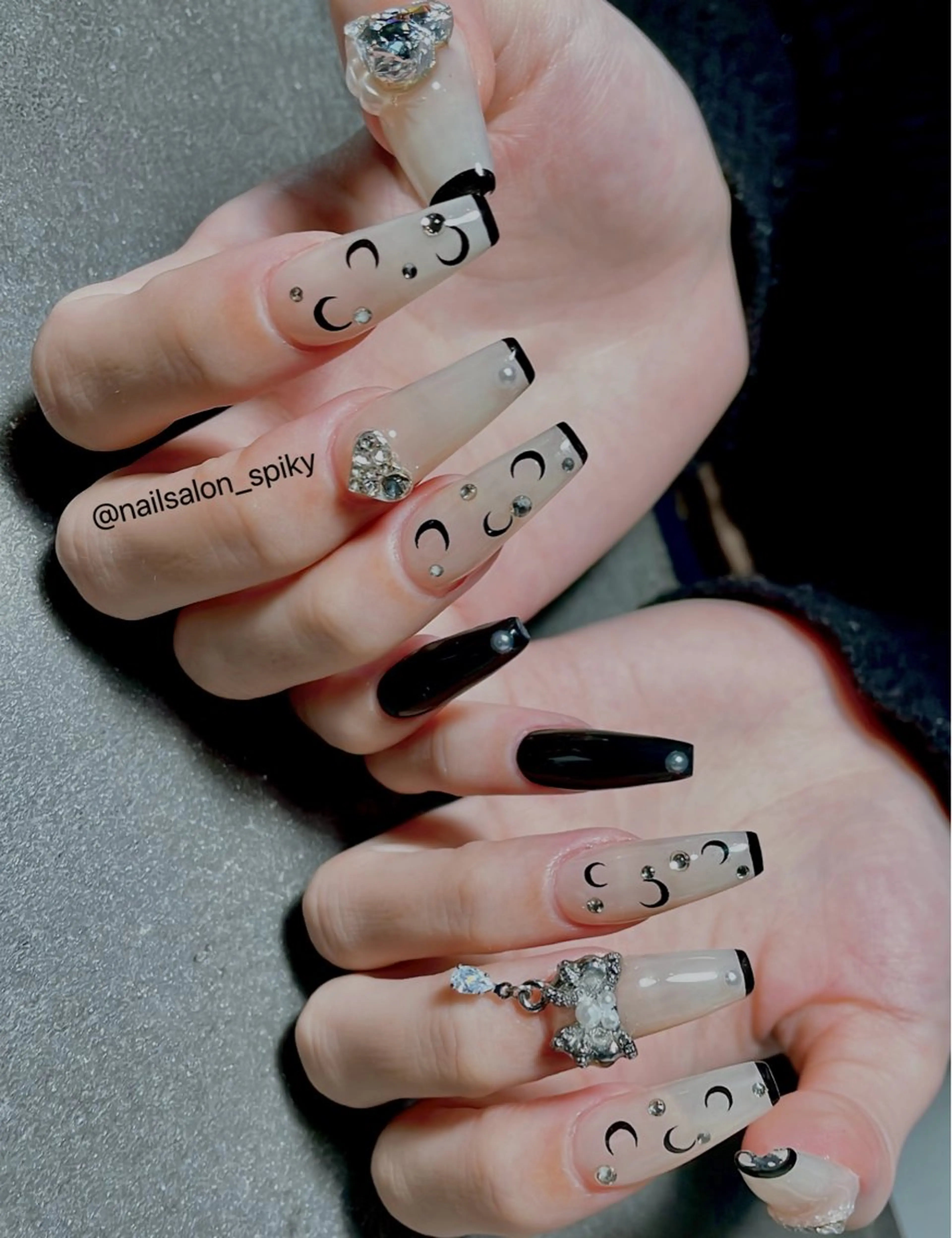 ネイル Spiky とうげ ふうかのネイルデザイン