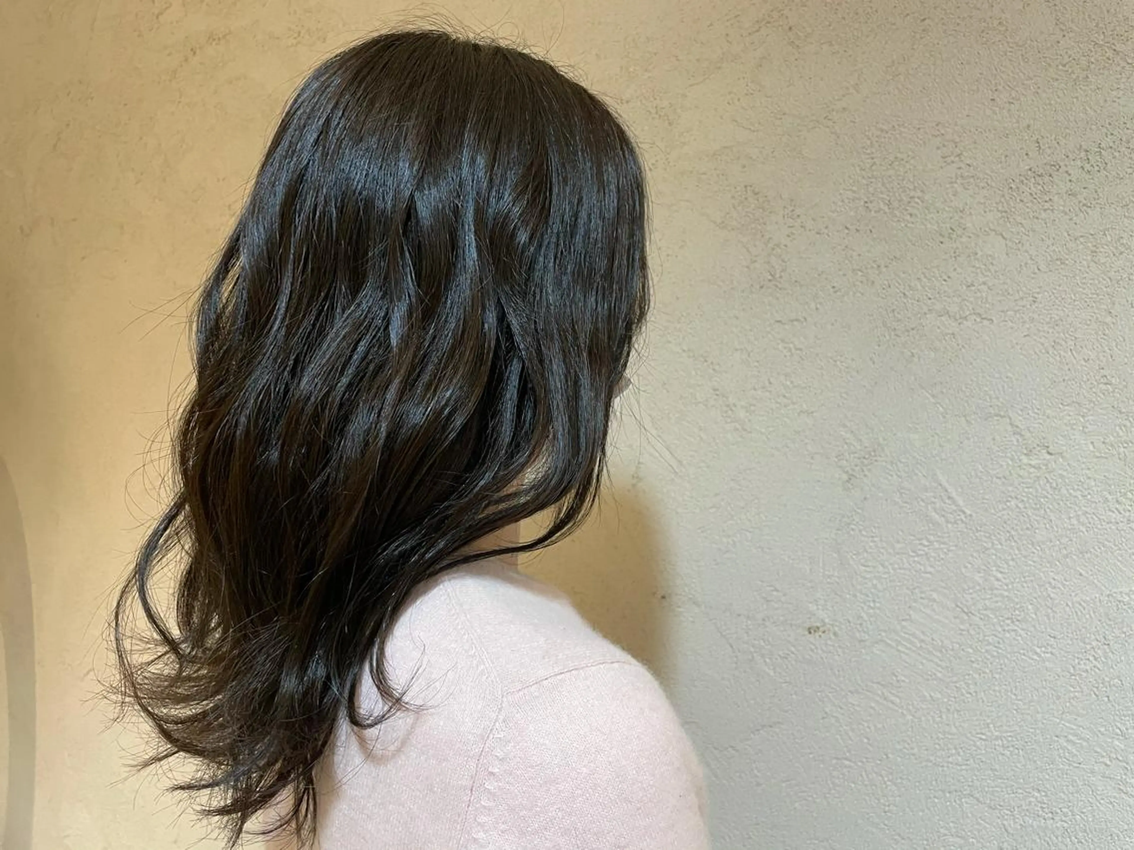 ロング カラー ueki ayaneのヘアスタイル