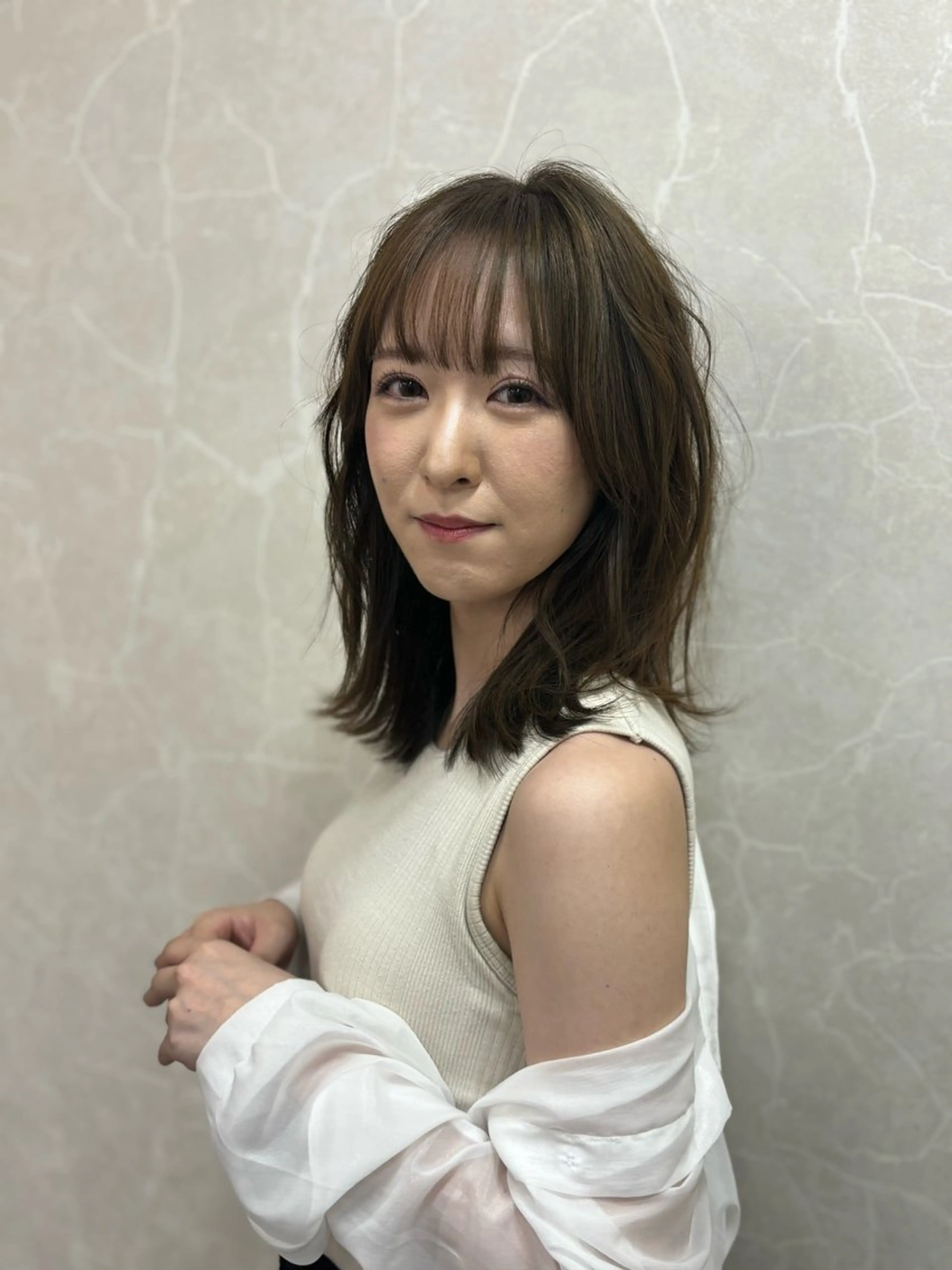 ミディアム カラー ヘアアレンジ カットモデル募集中 murakamiのヘアスタイル