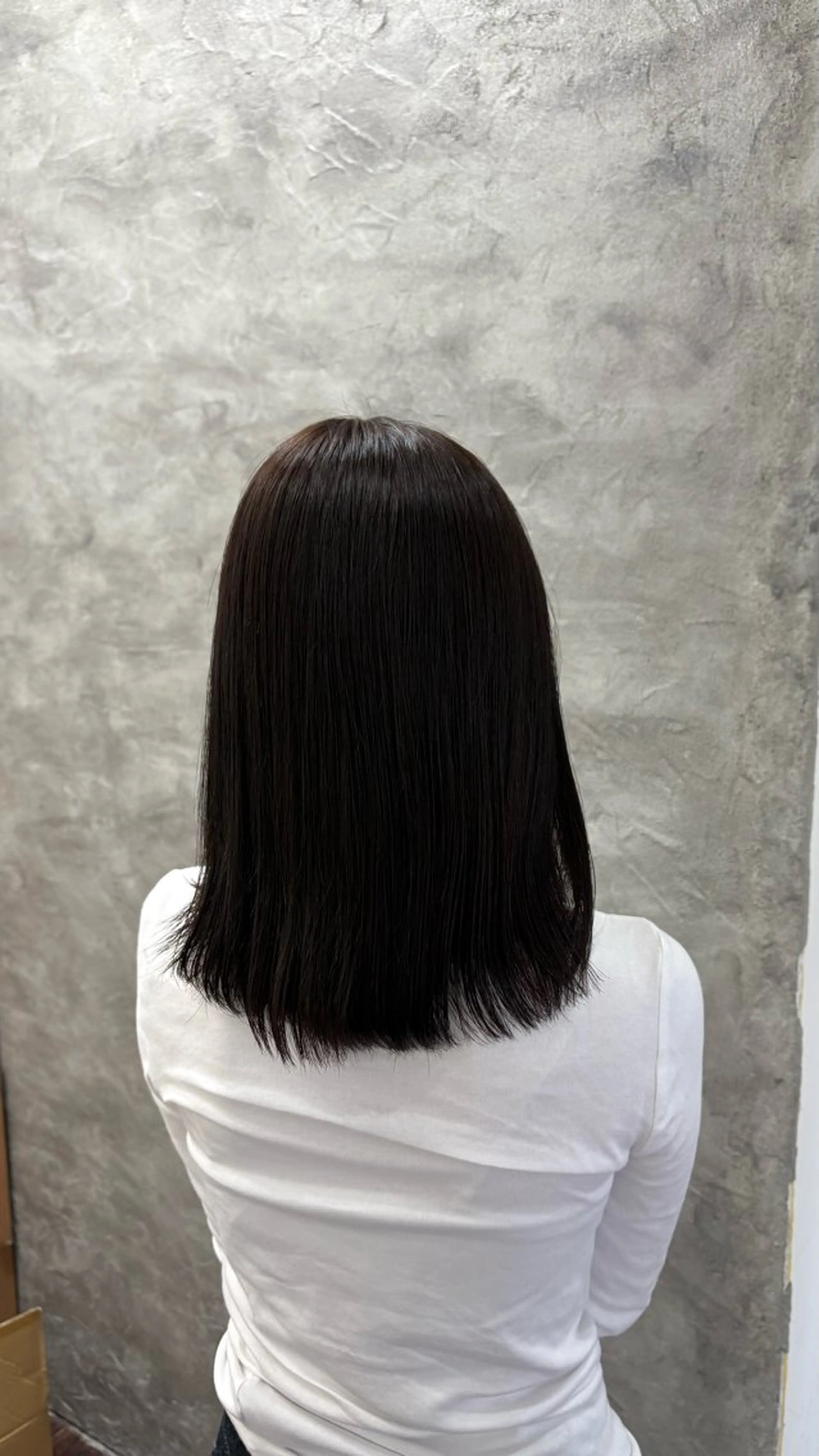 ミディアム ヘアカラー ルプラボウ/ 内藤ほのか/艶カラーのヘアスタイル