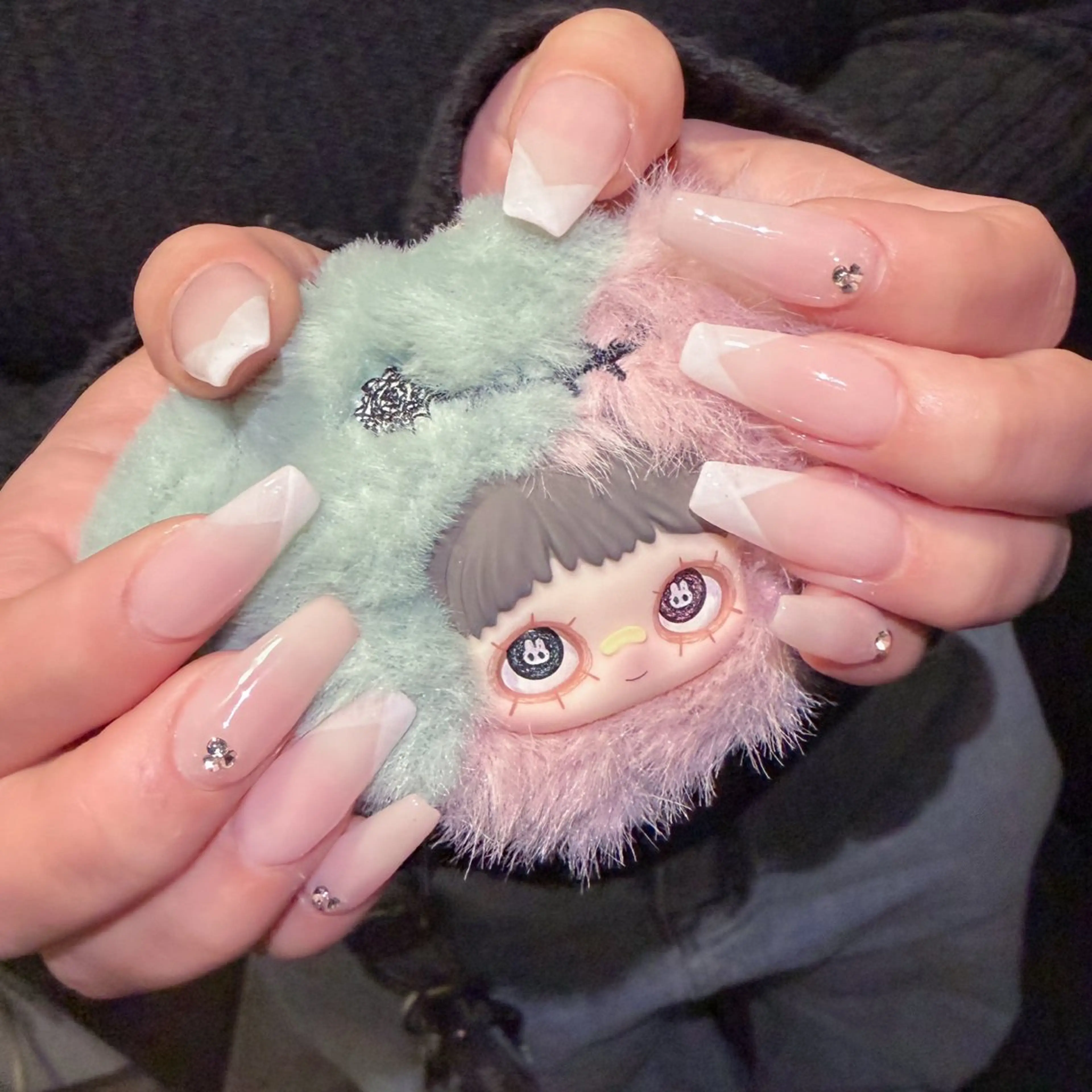 ネイル ハンドネイル Nail Share Salon Mariris所属・ユカ‎𖤐nail 堺筋本町/心斎橋のネイルデザイン