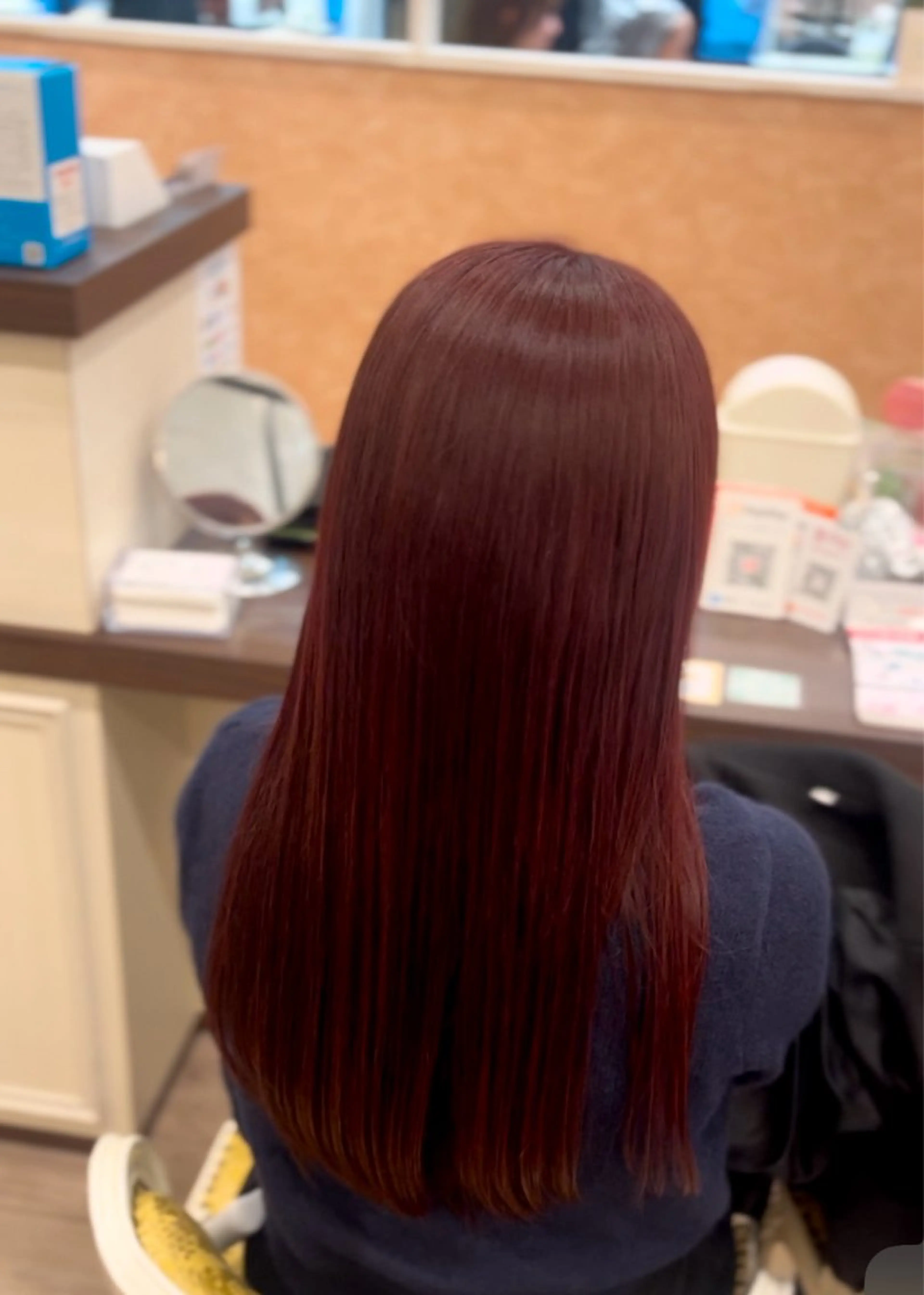 ロング 美容室 DEBUT所属・城崎 紗のヘアスタイル