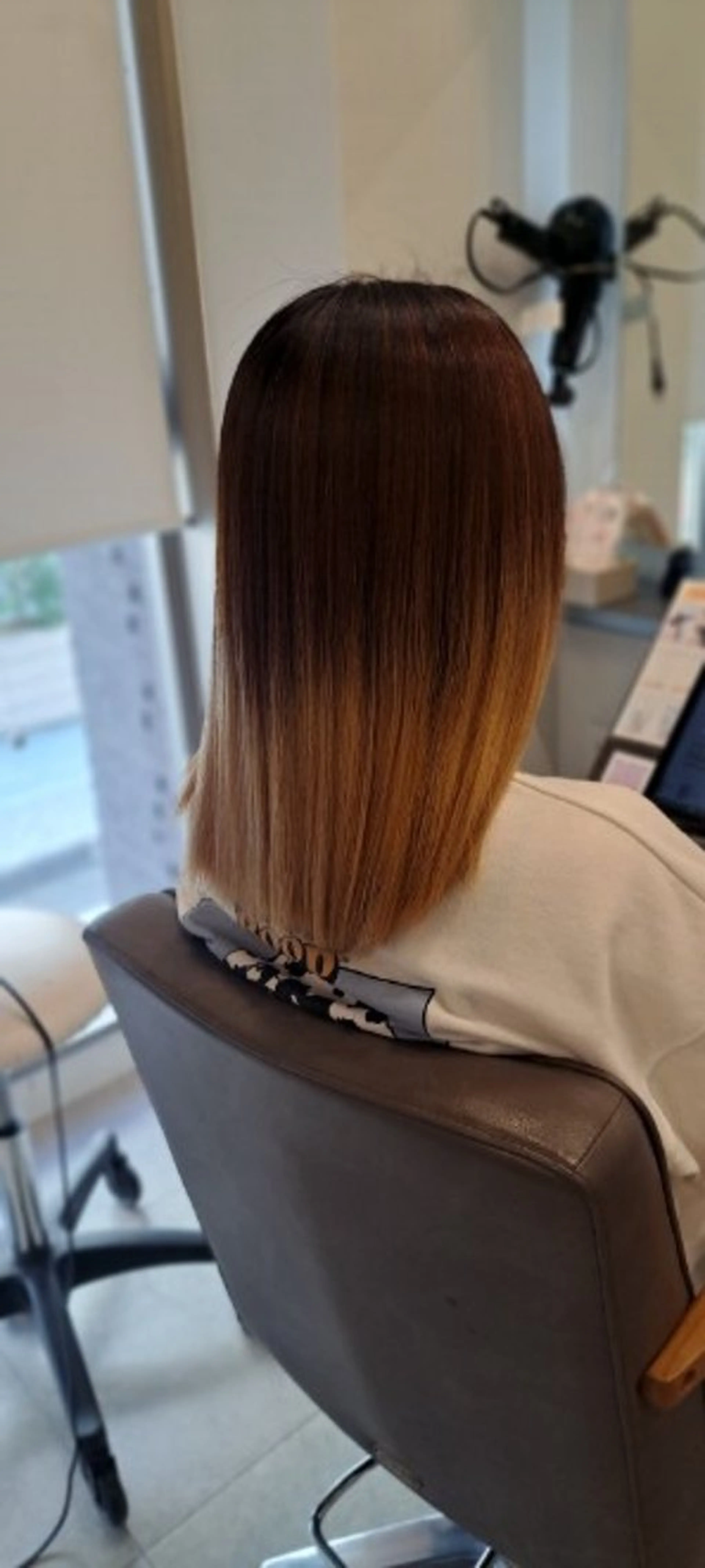 セミロング 縮毛矯正 縮毛矯正 from…所属・髪質改善ストレート♥ JUN🐱のヘアスタイル