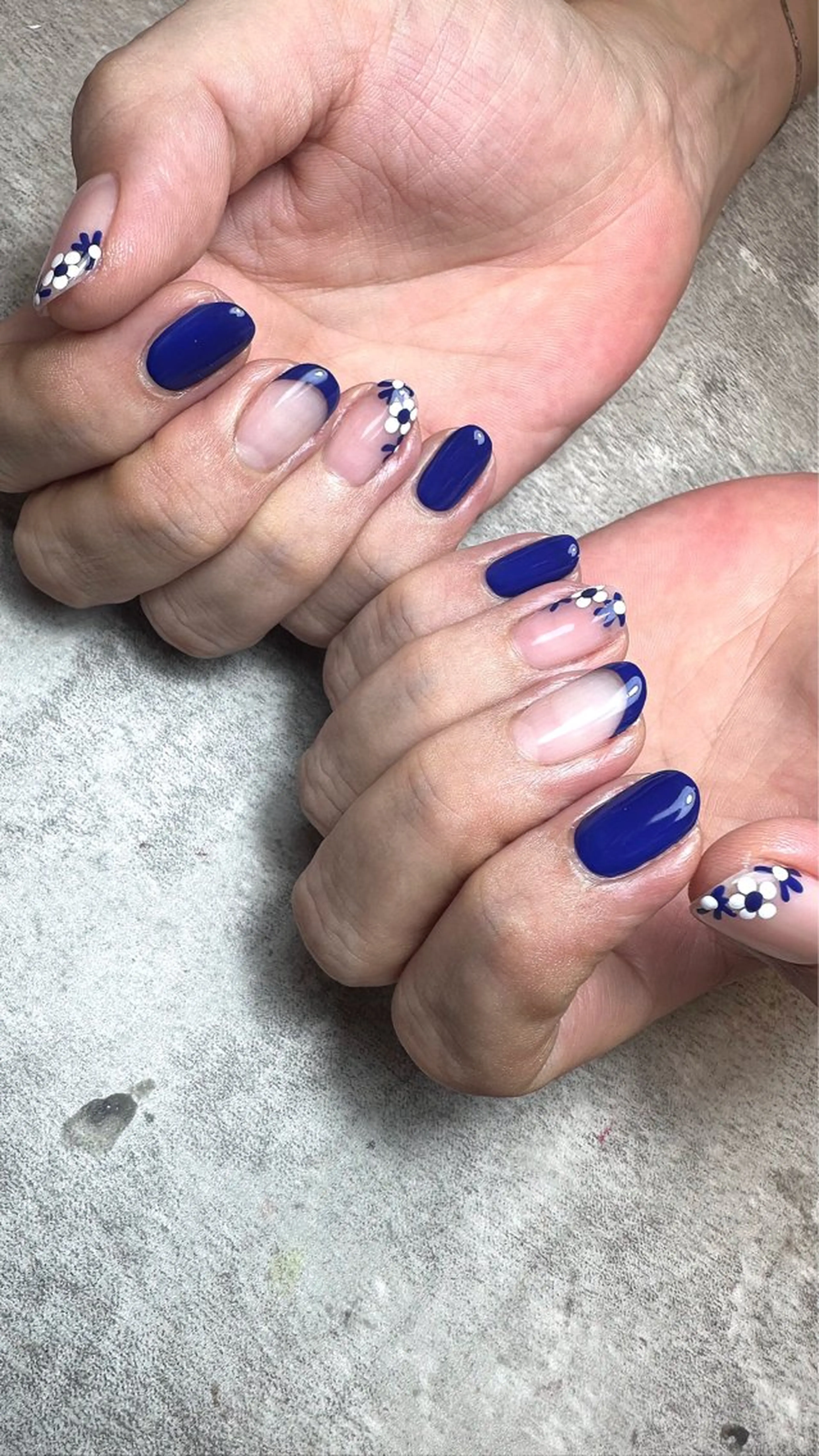 ネイル ネイビー ハンドネイル nail campのネイルデザイン