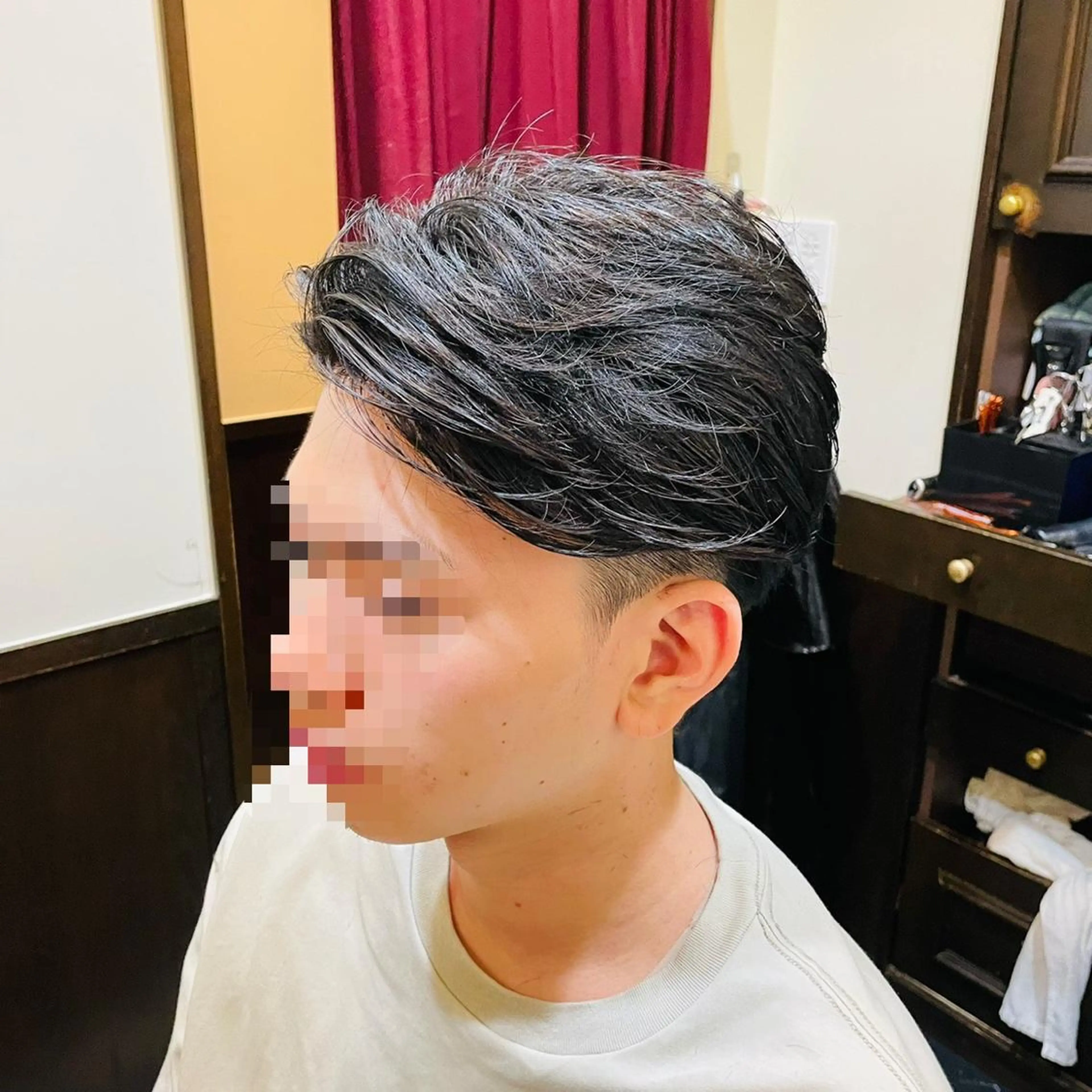 ショート メンズ premium barber表参道店所属・新田 梨乃のヘアスタイル