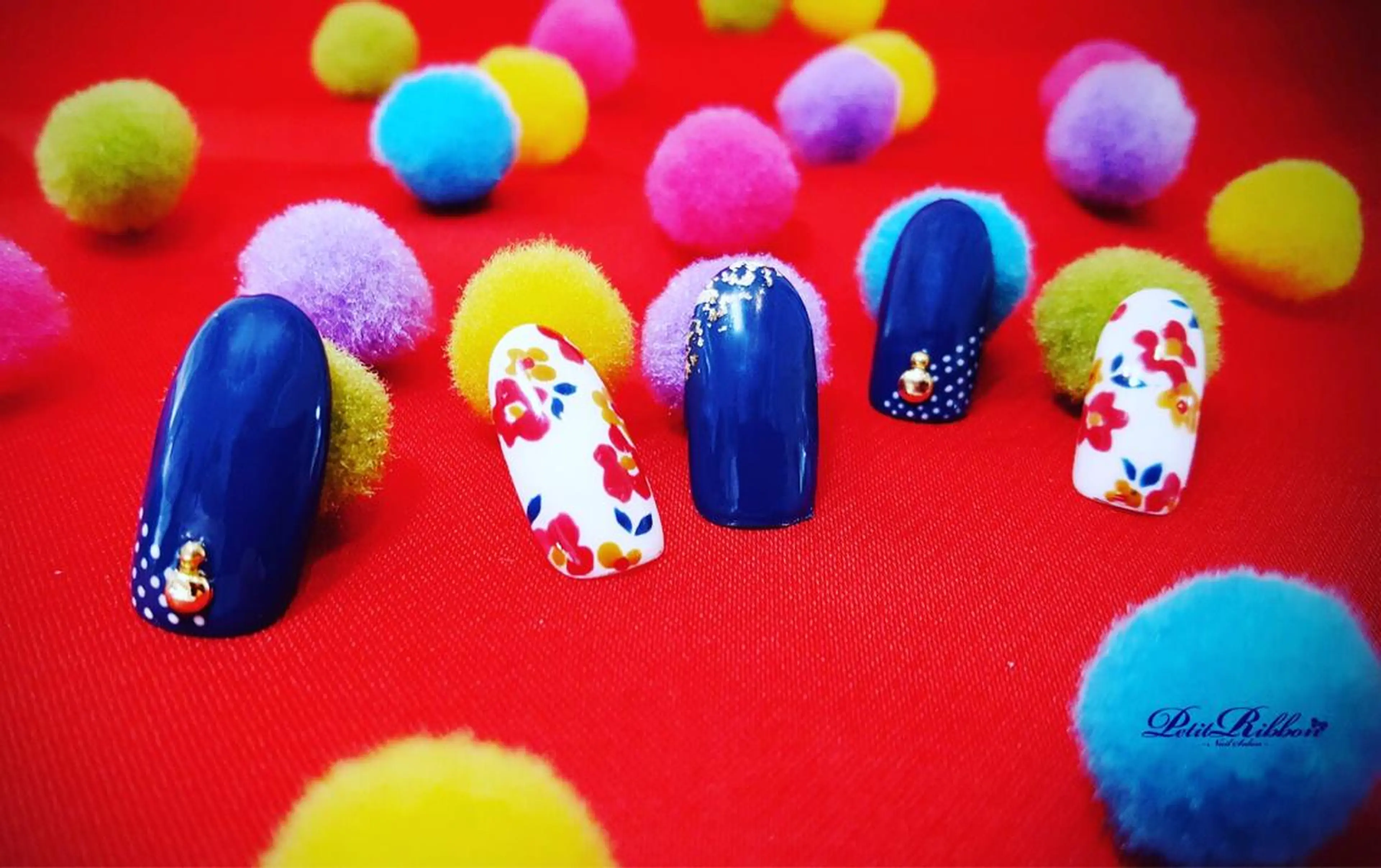 ネイル 成人式 Verest 西荻窪のネイルデザイン