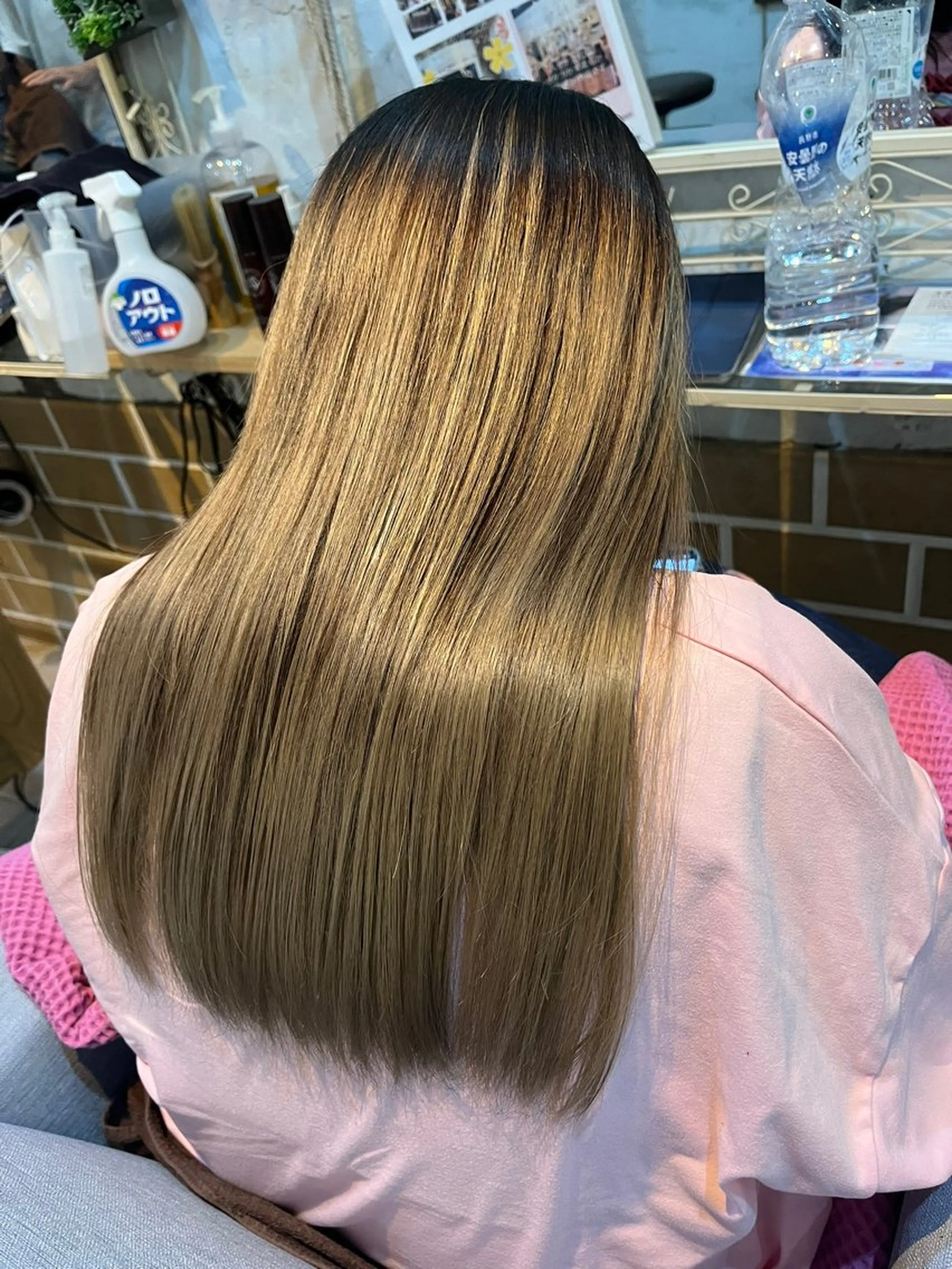 ロング トリートメント hair make salon Frip所属・金久保亮/パパ美容師 /パーマ/髪質改善のヘアスタイル