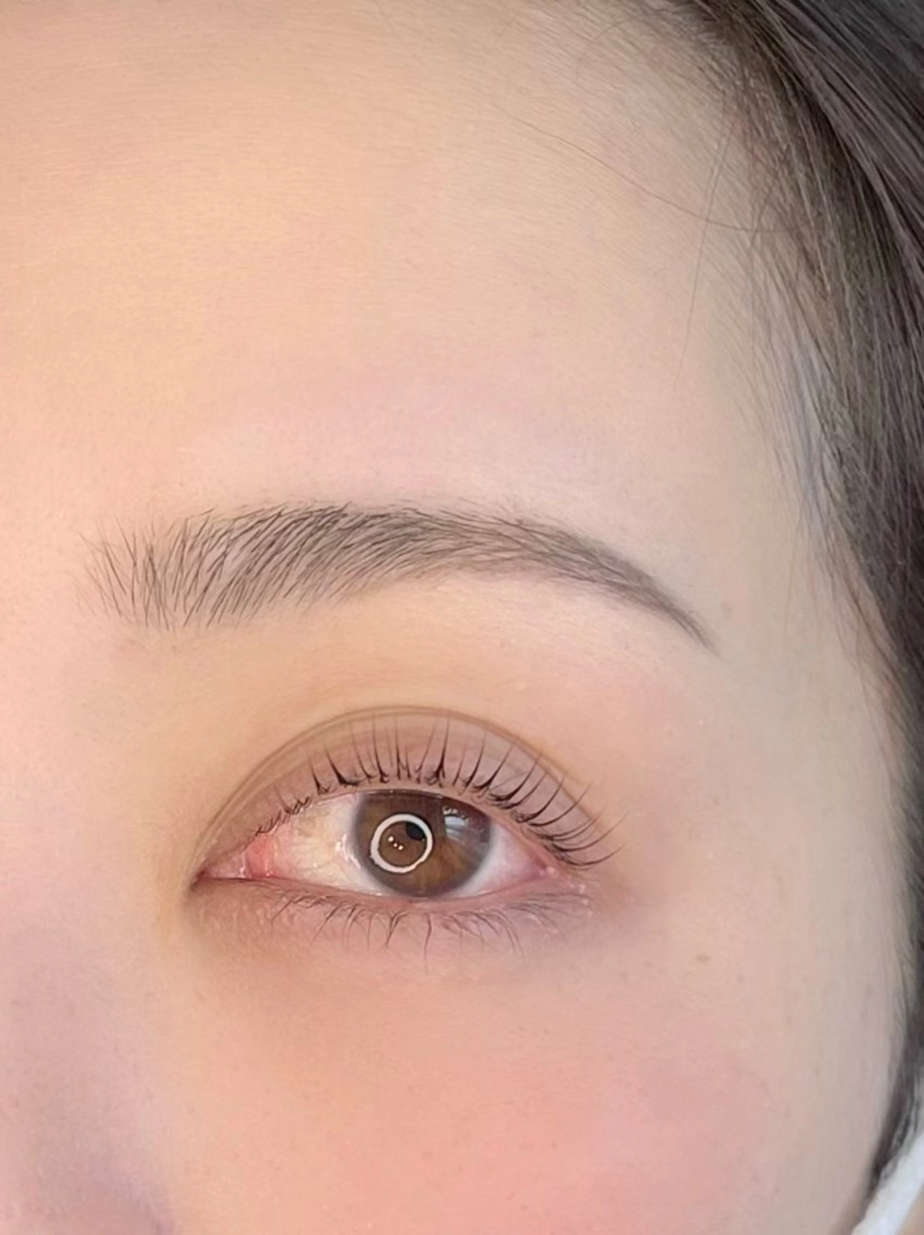 圧倒的持ちの良さ✨ダメージ軽減、高持続トリートメント付きまつ毛パーマかおの写真