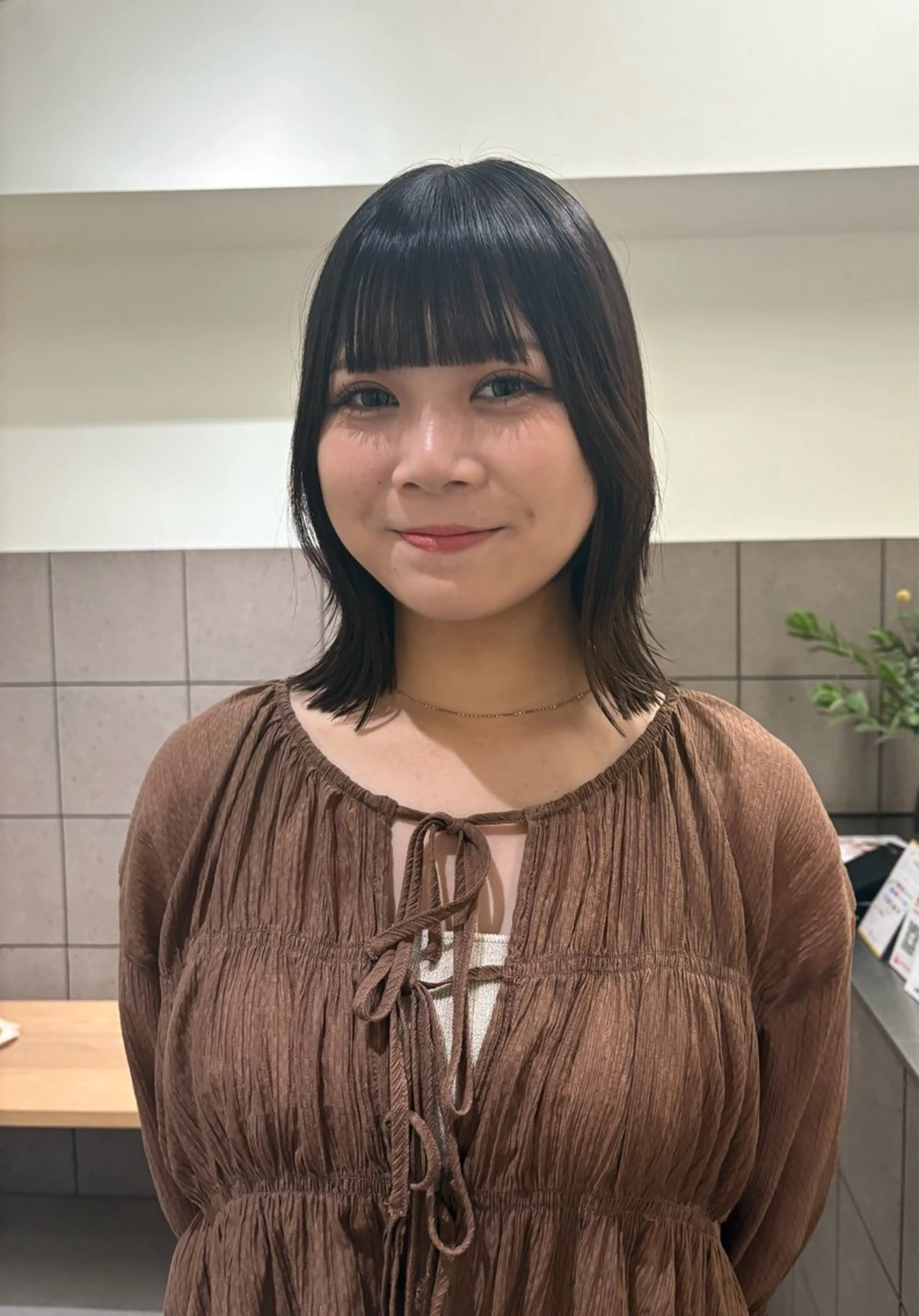 セミロング カラー カット ヘアカラー natsuki /HUI 金山のヘアスタイル