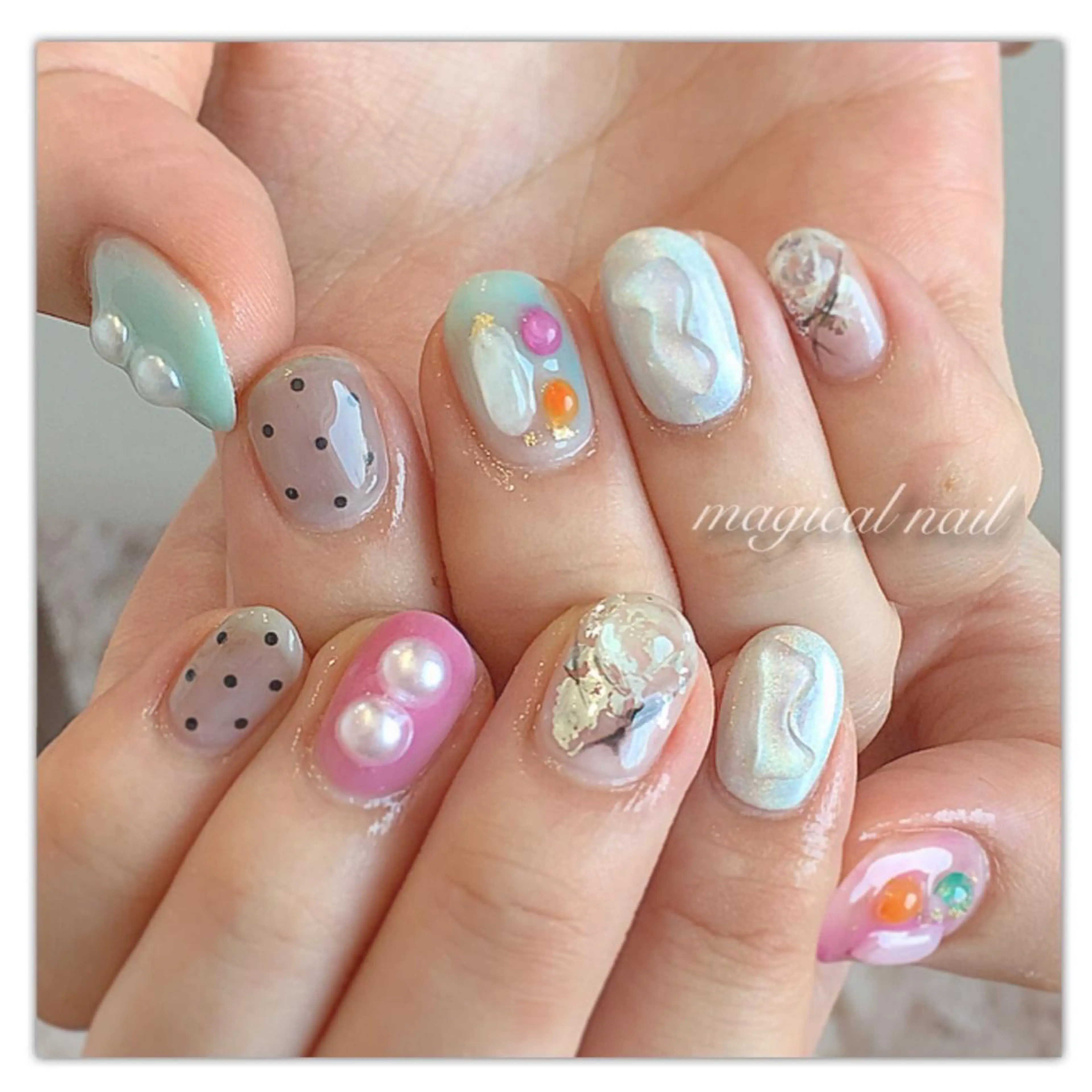 ネイル ハンドネイル magical nailのネイルデザイン