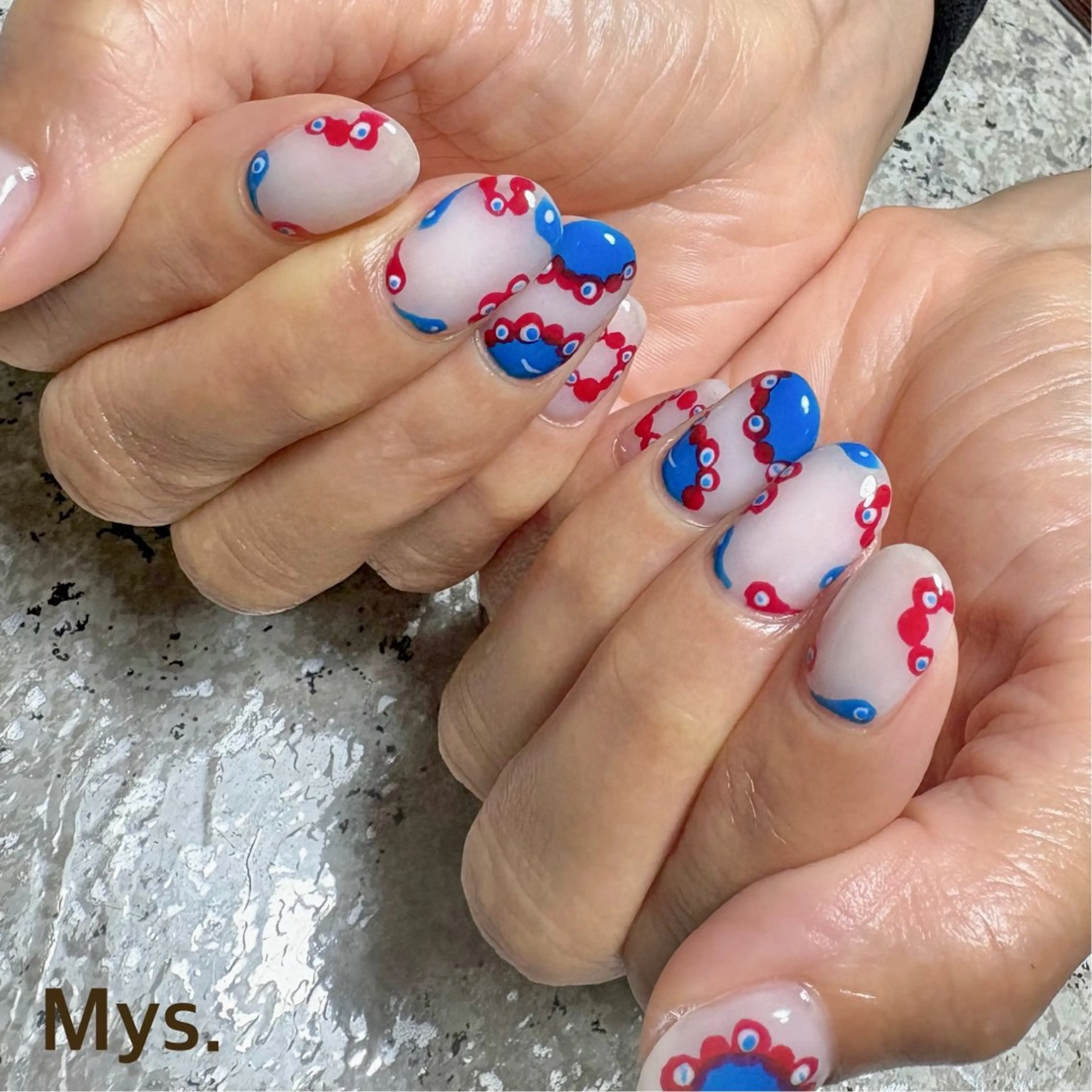 ネイル ハンドネイル Mys. 三上紗紀のネイルデザイン