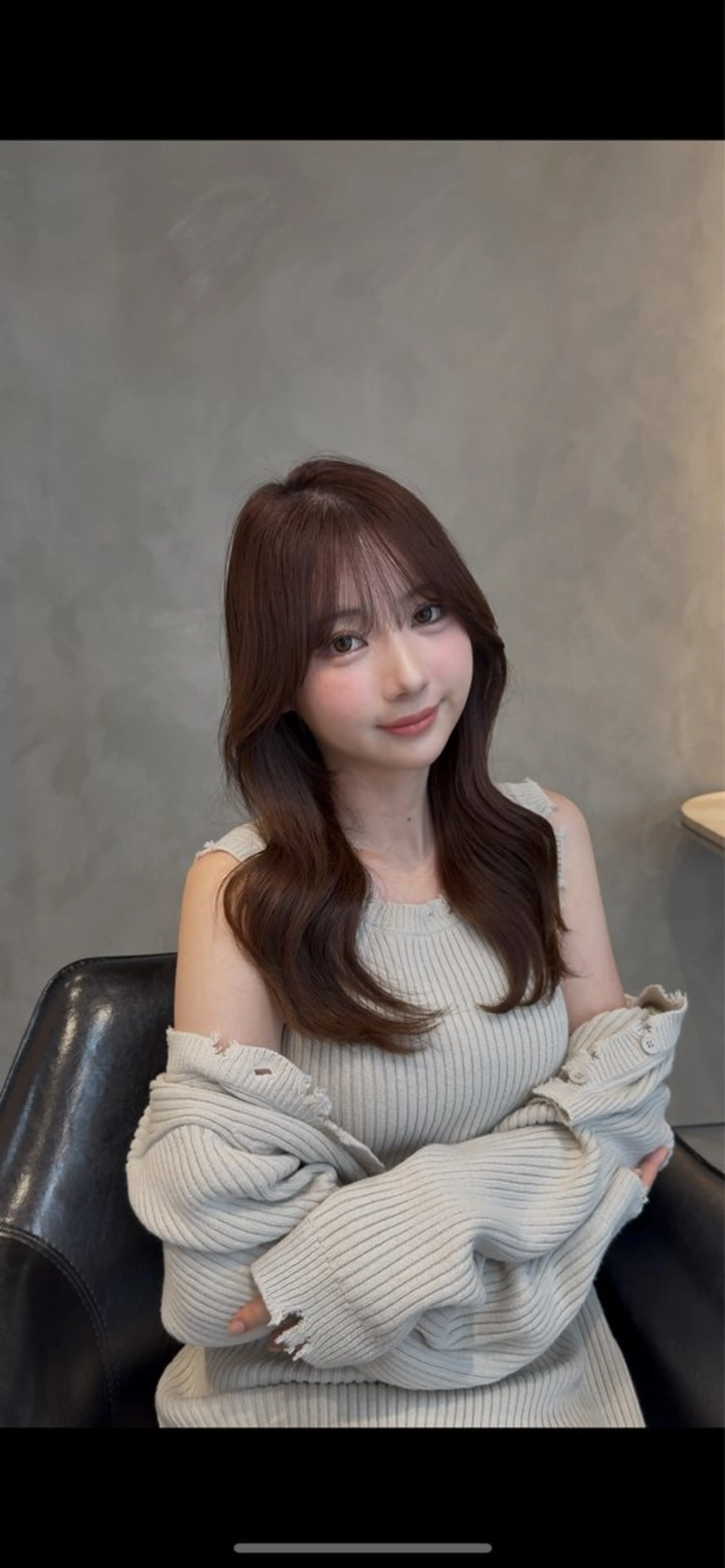 ロング レイヤーカット ヘアカラー トリートメント カット無料｜ 青山 ｜髪質改善のヘアスタイル