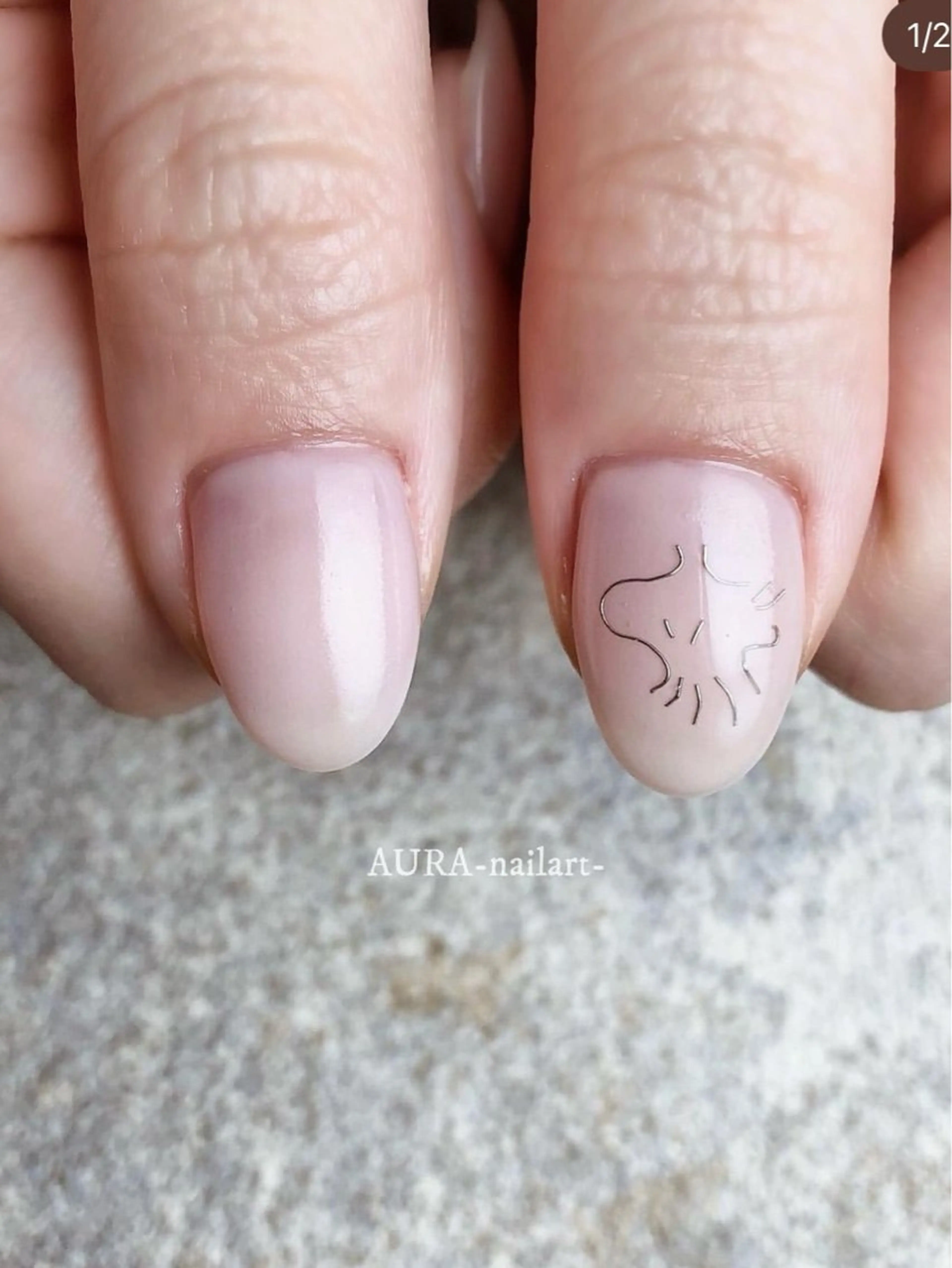 ネイル AURA nailartのネイルデザイン