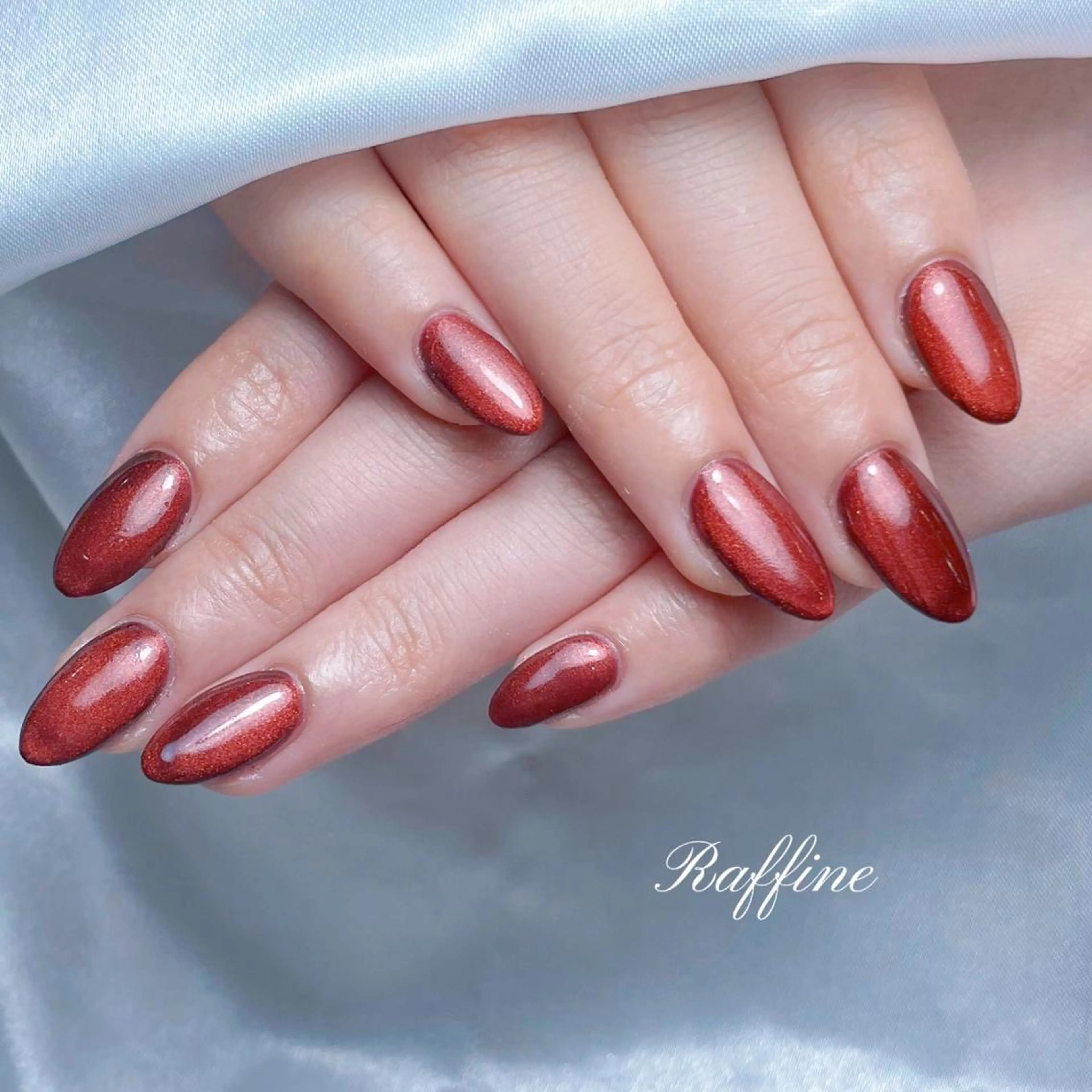 ネイル ハンドネイル RAFFINE haru🦋🩵のネイルデザイン