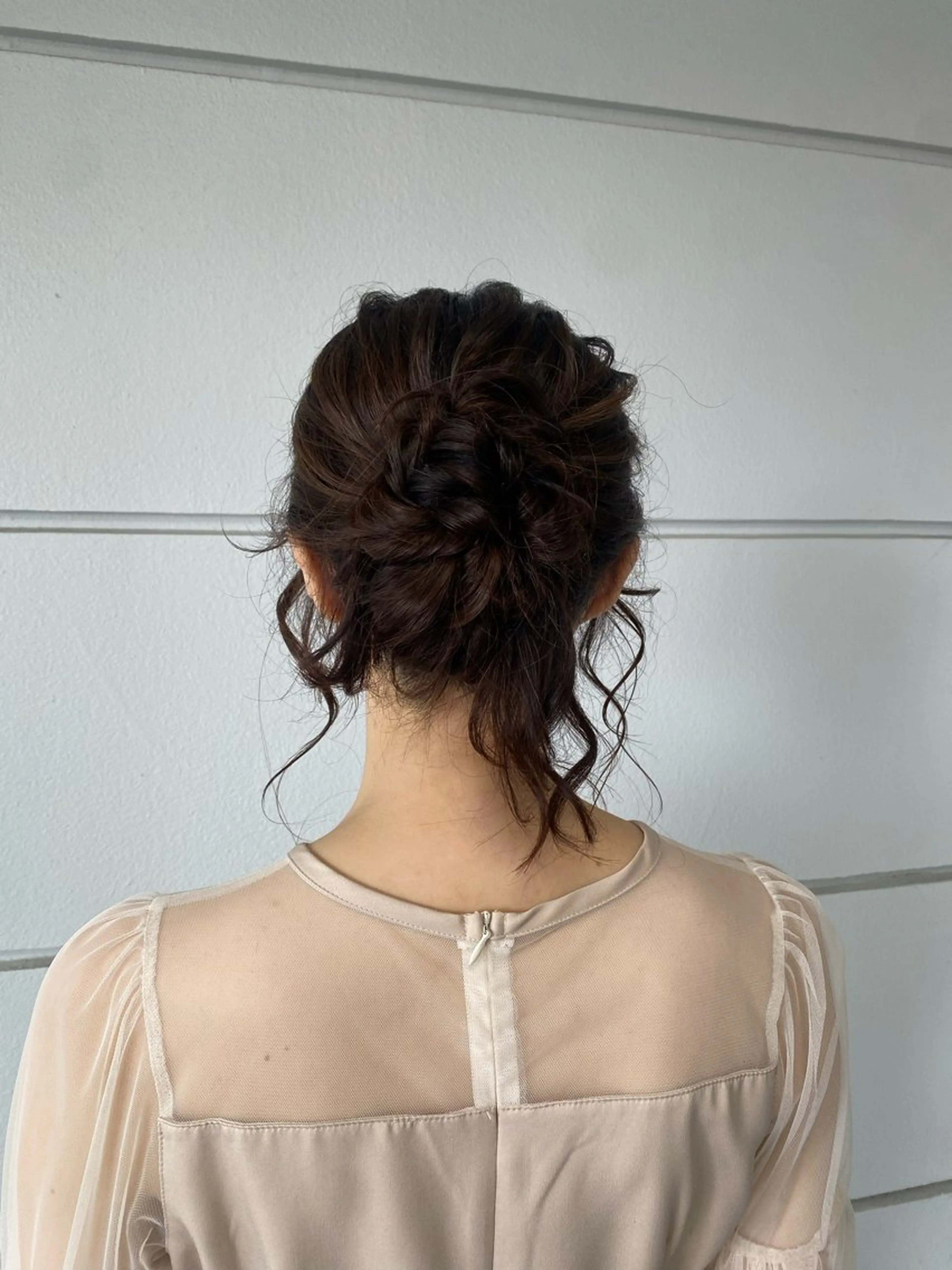 ロング ヘアアレンジ ヘアセット 髪質改善特化🥣🫧 天神美容室のヘアスタイル