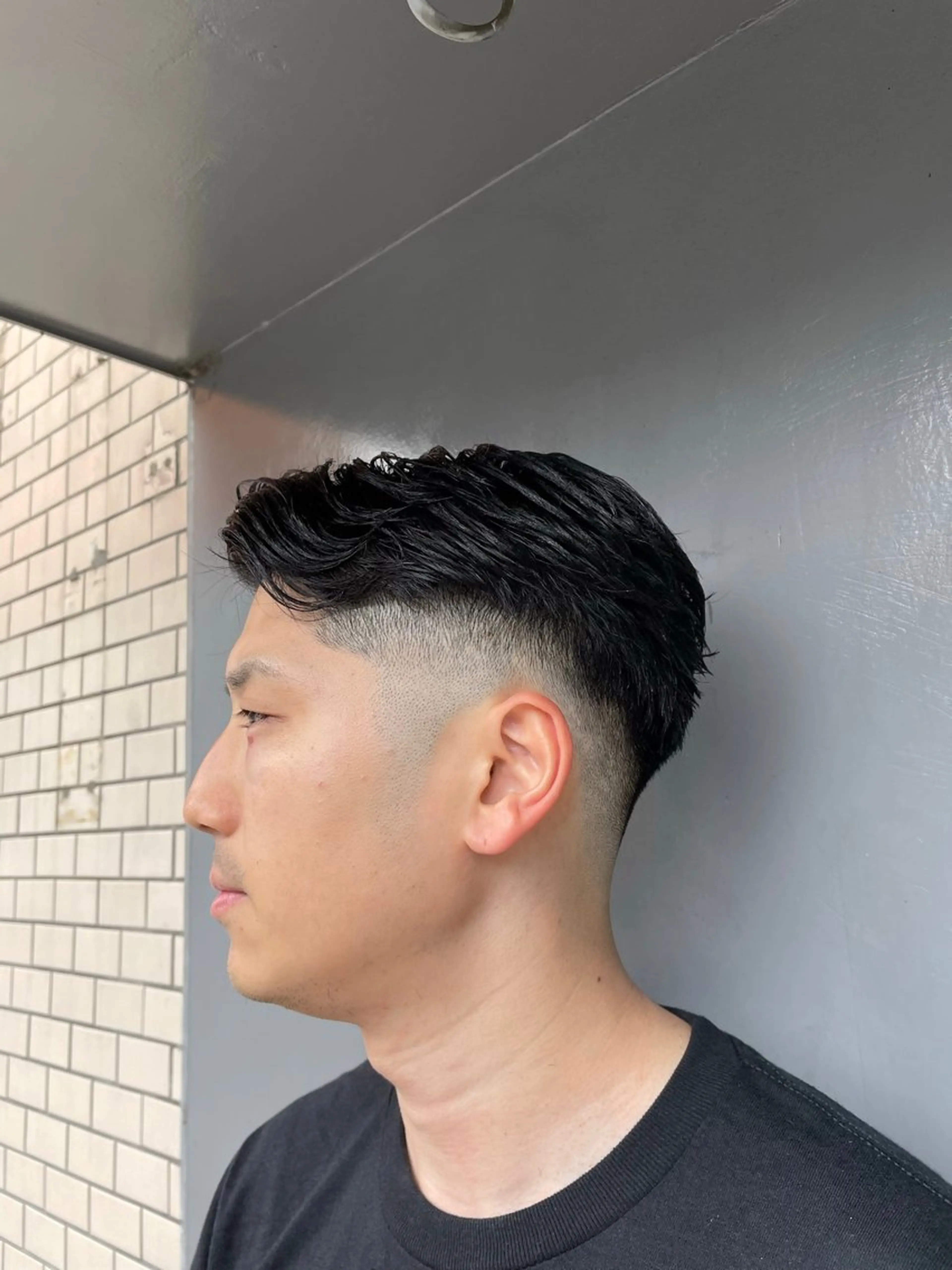 ショート メンズ FADE&LINE登戸店所属・🔥メンズ専門 美容師🔥 柳澤陵心のヘアスタイル