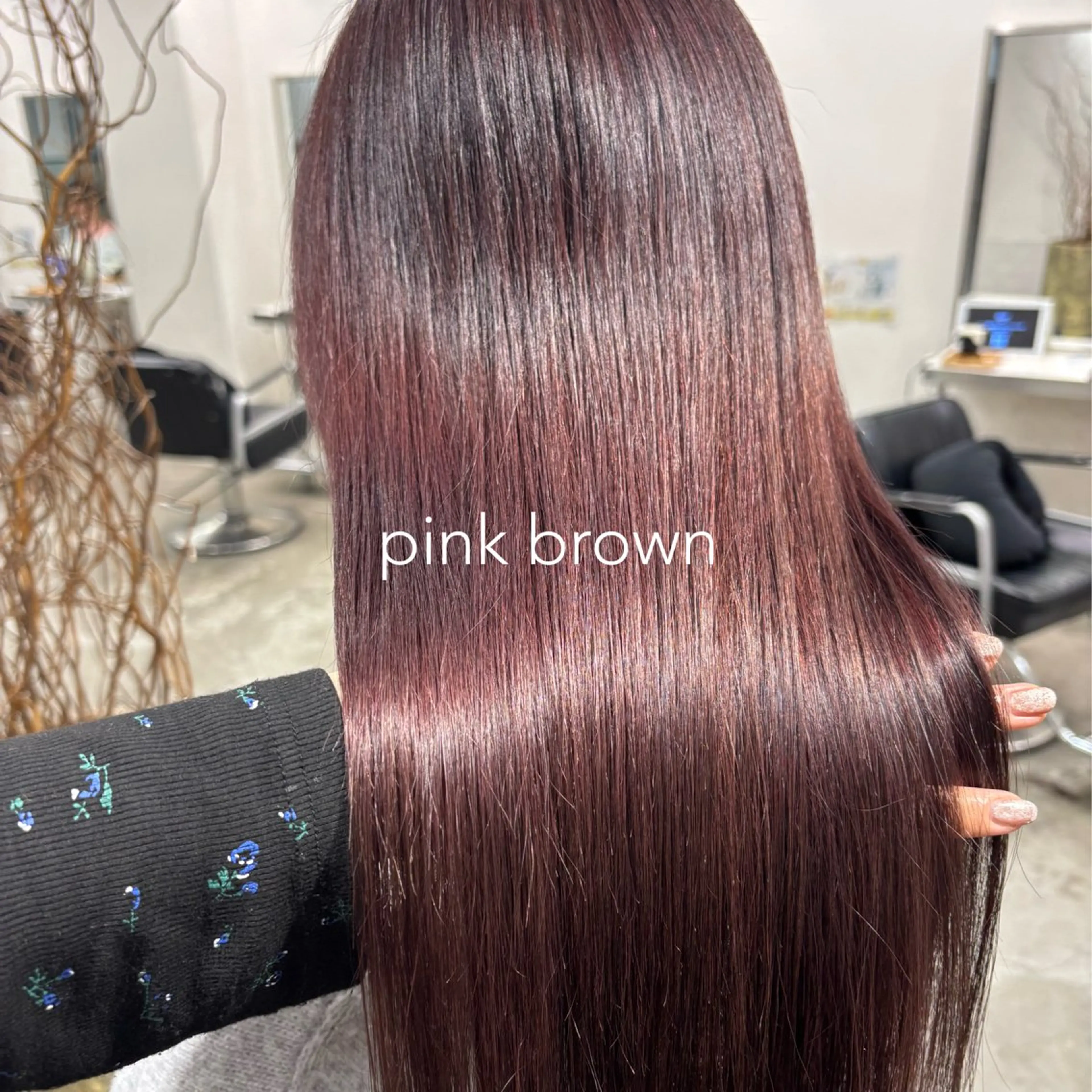 セミロング カラー カット ヘアカラー トリートメント 髪質改善ストレート /暖色カラー🎀🪞のヘアスタイル