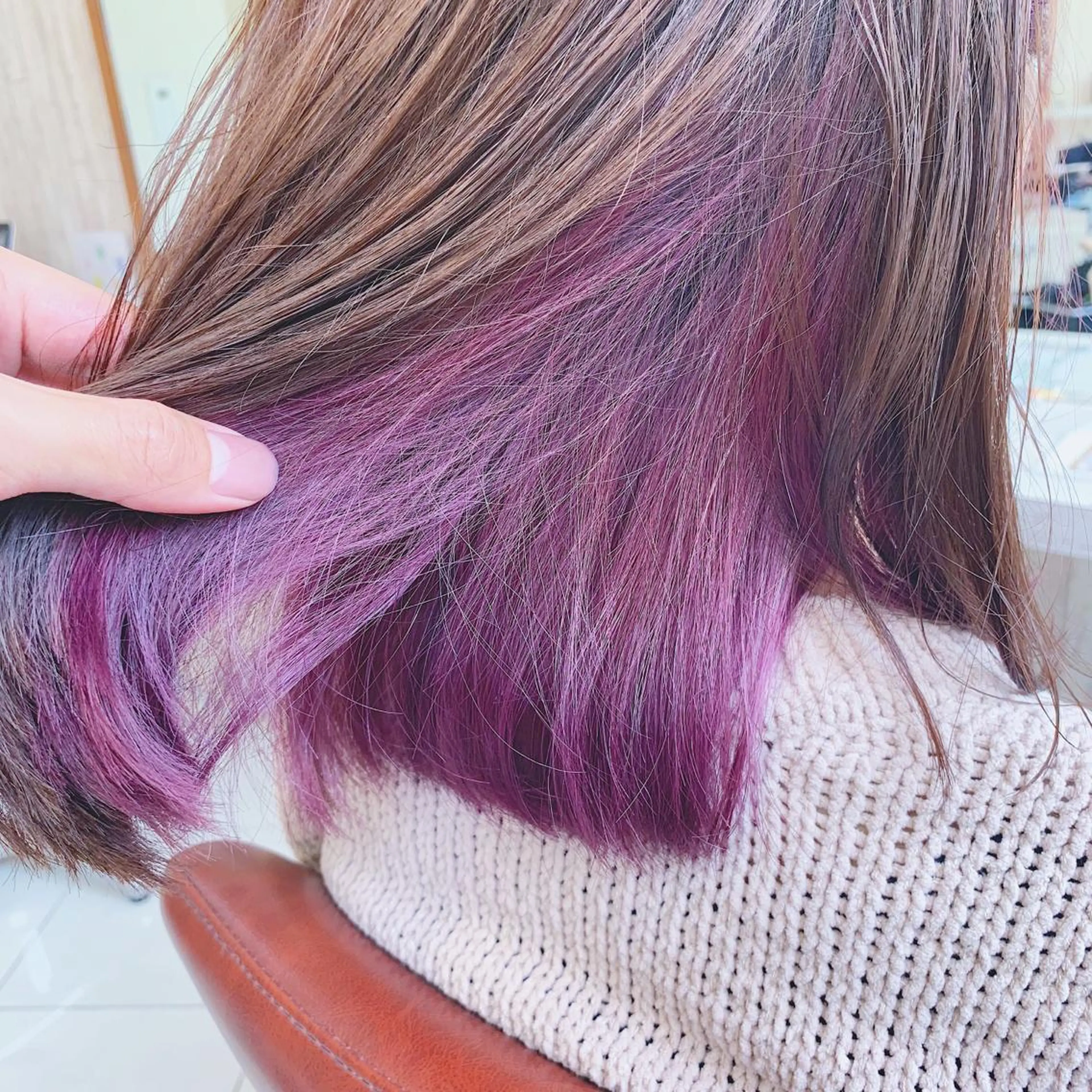 カラー SAKURA 原宿所属・なかの たくみのヘアスタイル
