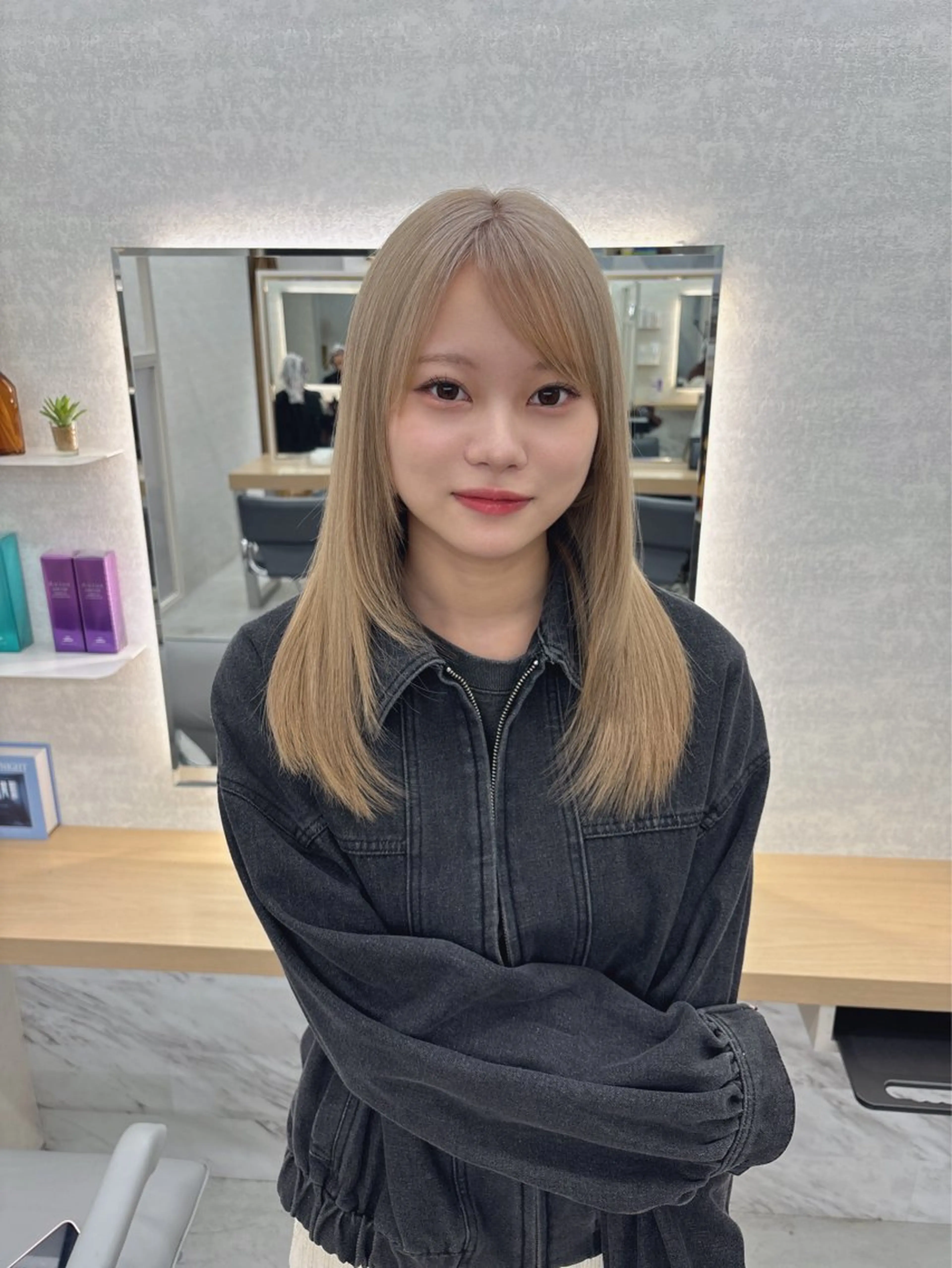 ロング カット 韓国風/髪質改善/ Kiyoraのヘアスタイル