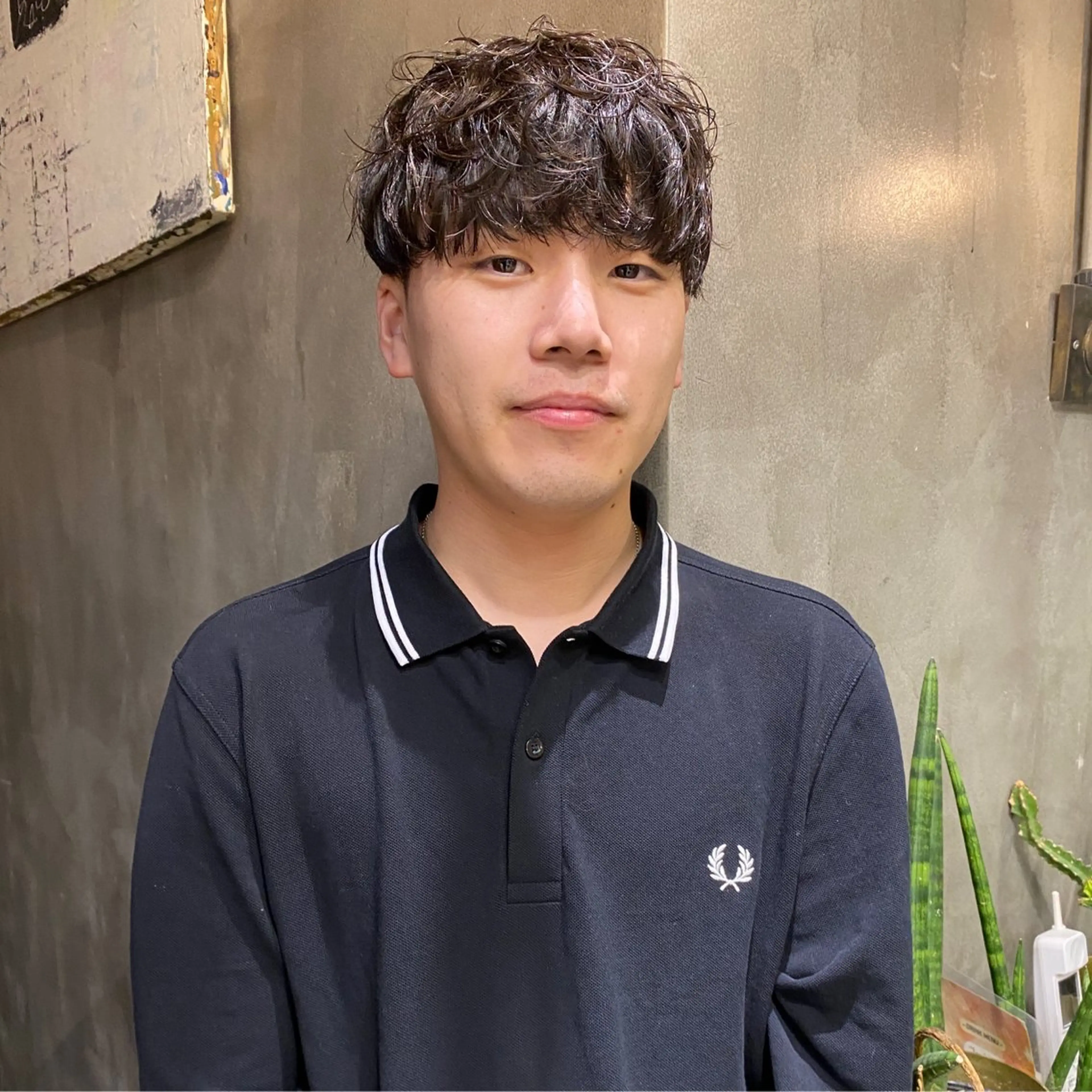 ショート パーマ メンズ カット パーマ トリートメント ◽️モードヘア◽️ SHOUTOのヘアスタイル